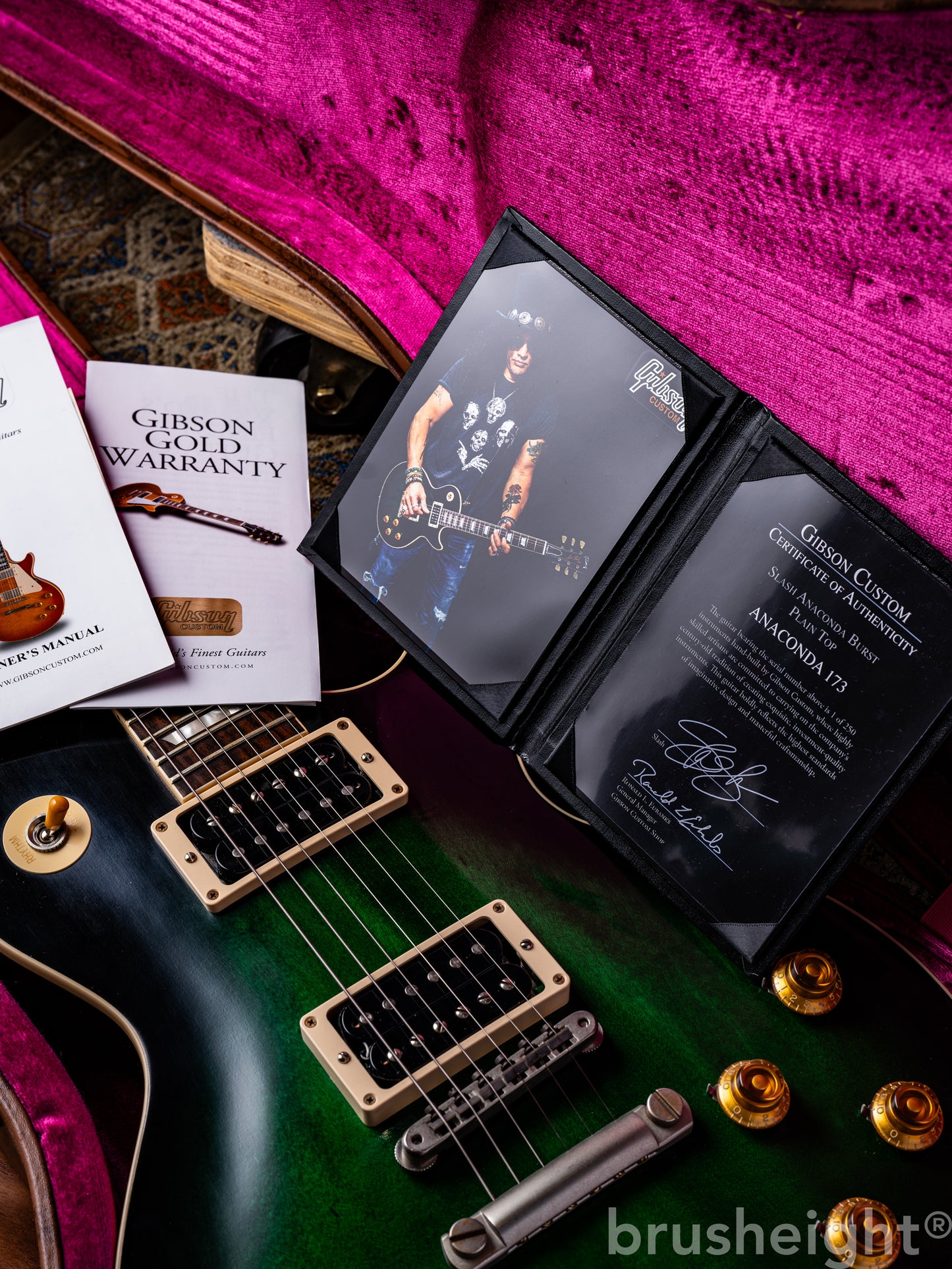 Gibson Custom Shop “Slash Anaconda Burst” Les Paul Plain Top #173 2017’s