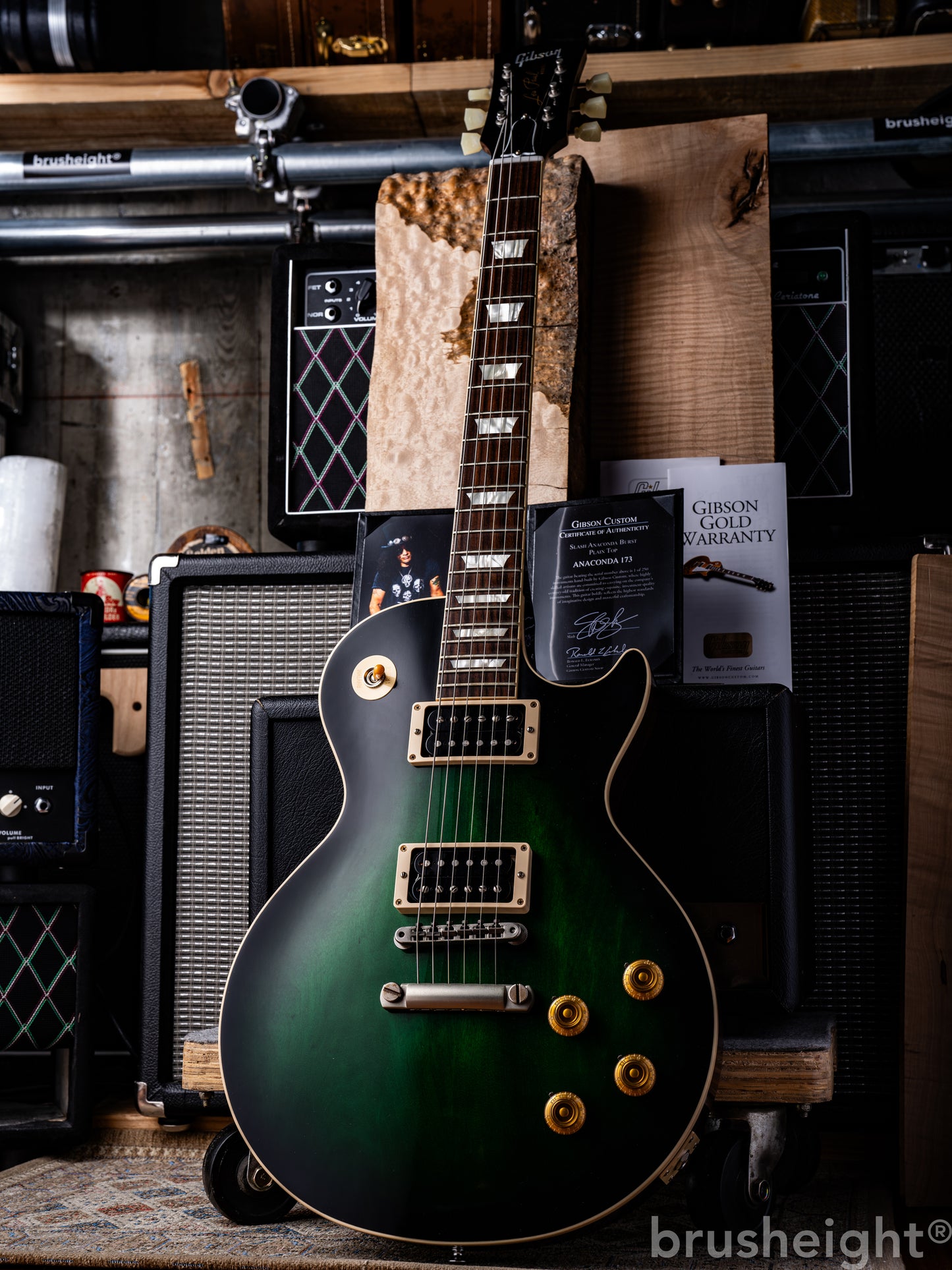 Gibson Custom Shop “Slash Anaconda Burst” Les Paul Plain Top #173 2017’s
