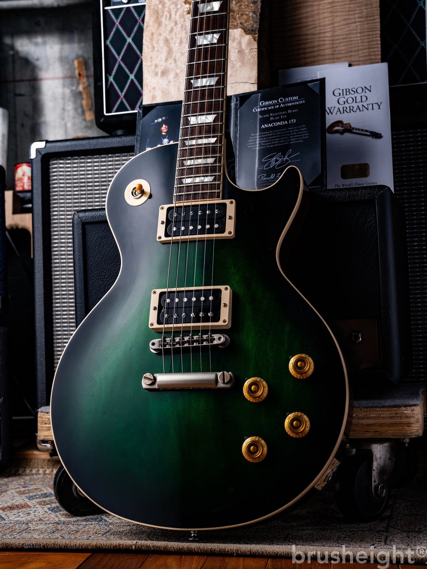 Gibson Custom Shop “Slash Anaconda Burst” Les Paul Plain Top #173 2017’s