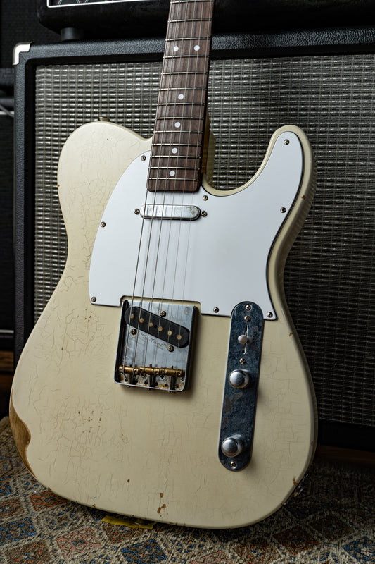 Hsiu Guitar Workshop Type T "Midium Aging" Blonde #001