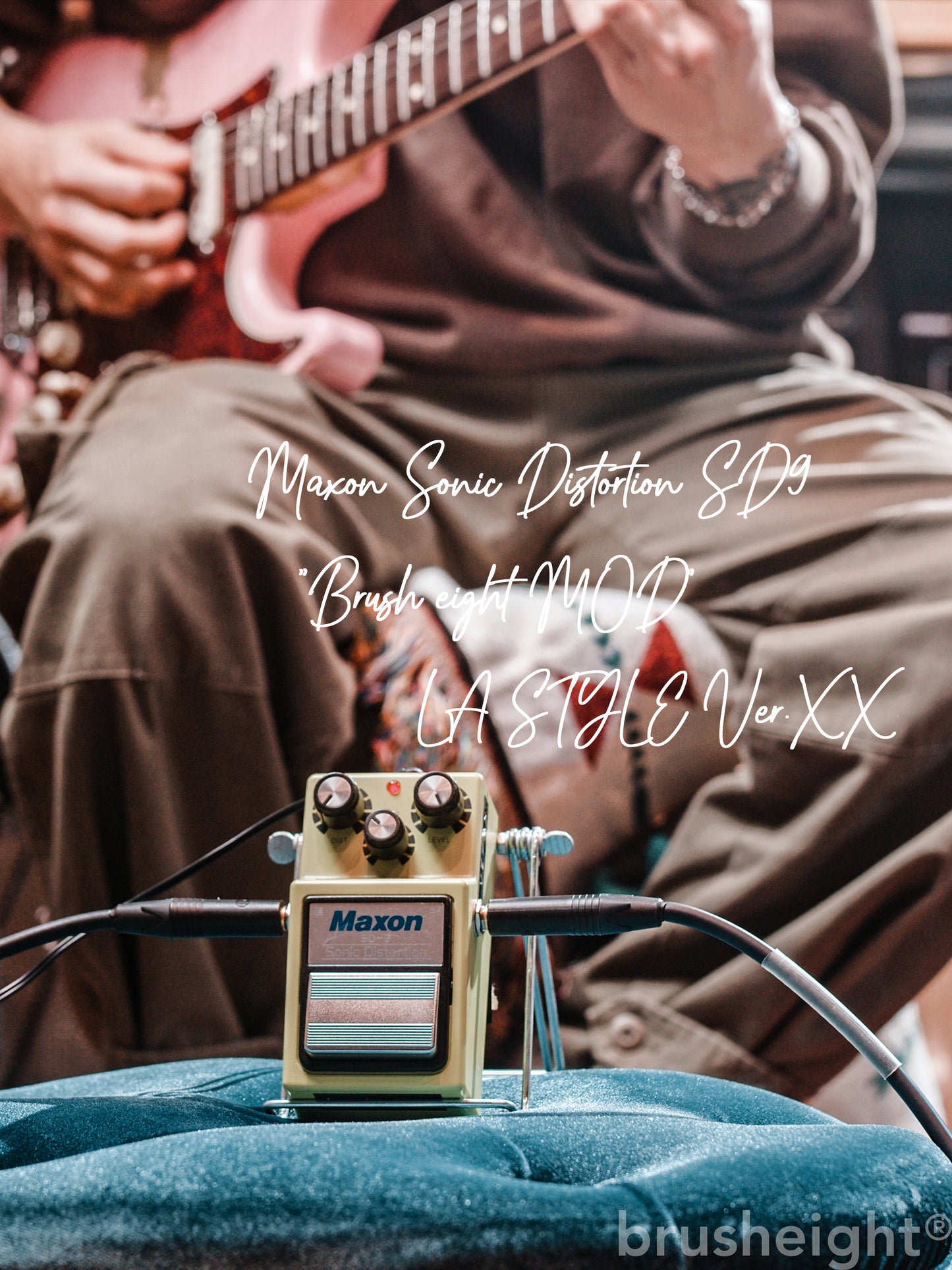 【ラスト15台!予約受付中!!】Maxon Sonic Distortion SD9 “Brush eight MOD" LA STYLE Ver.XX【【6-7月中に発送予定】