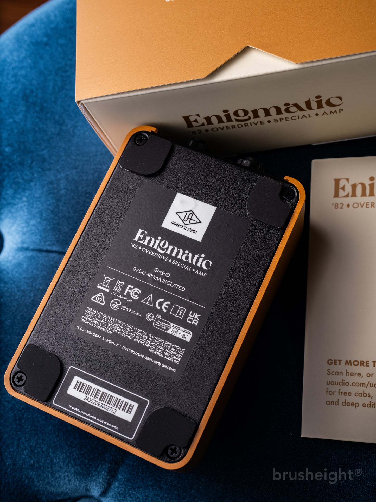 Universal Audio UAFX Enigmatic '82 Overdrive Special Amp