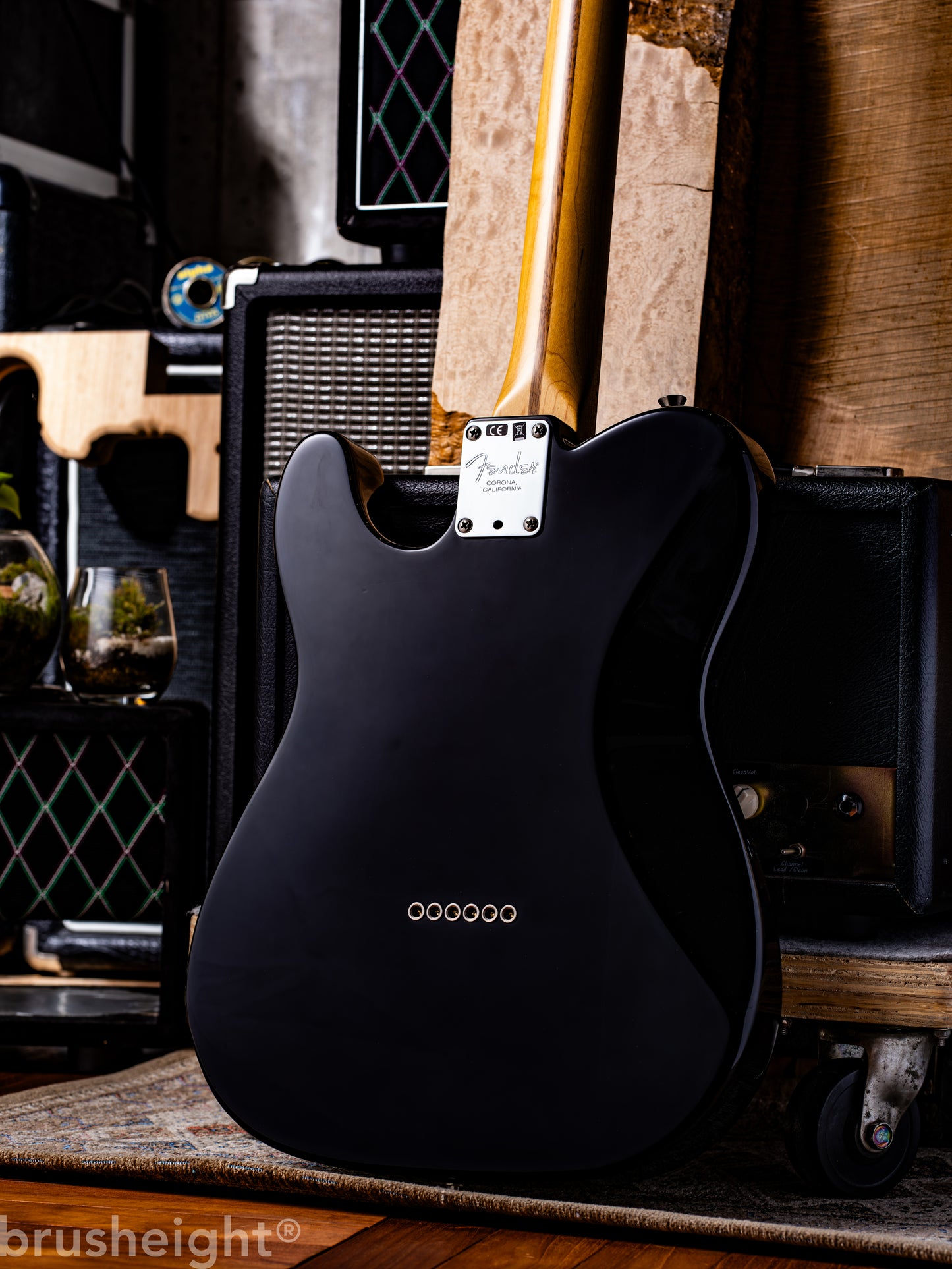 Fender USA American Professional Telecaster Deluxe SHAW MN BLK 2016’s