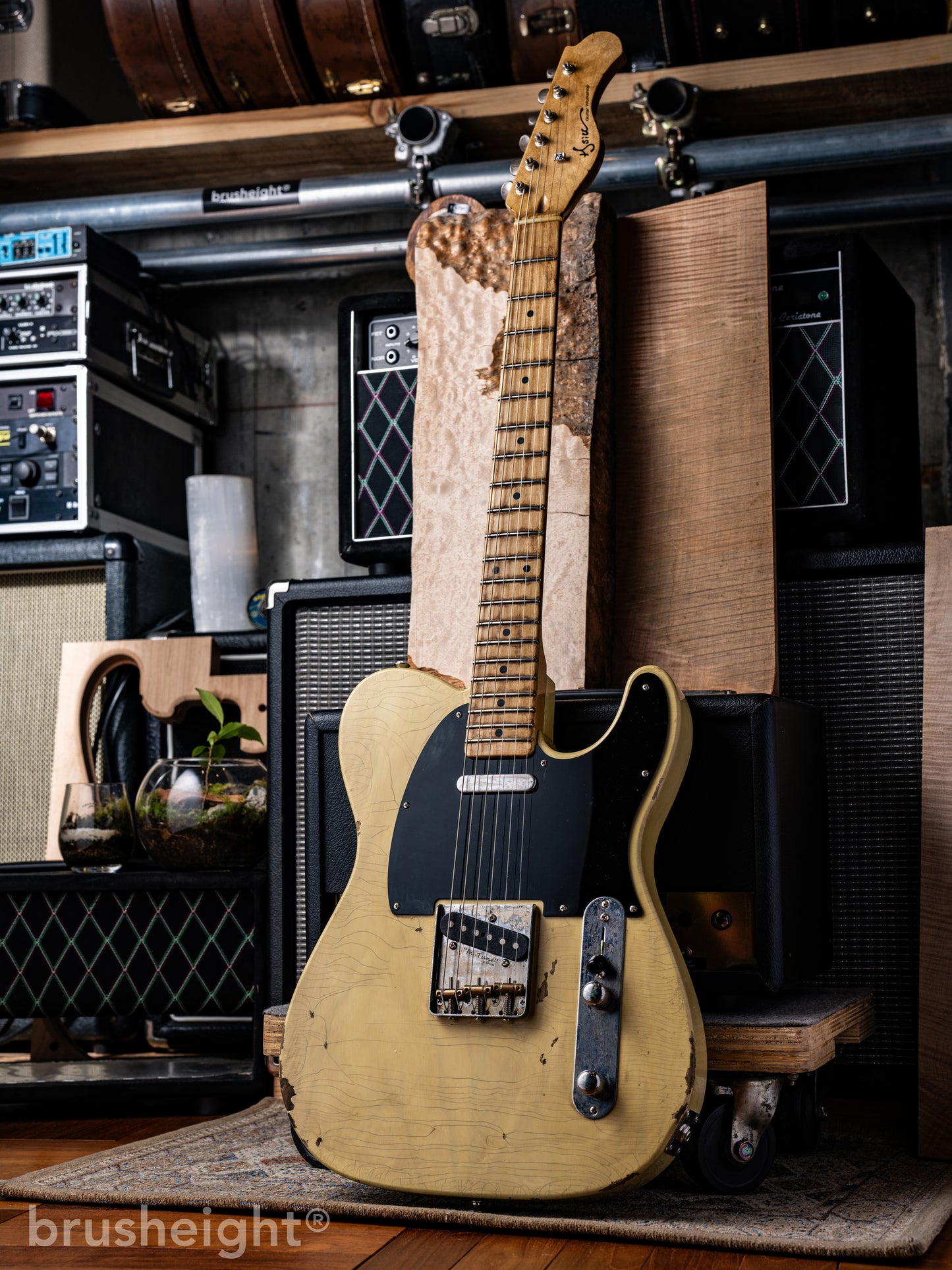 Hsiu Guitar Workshop Type T “Light Aging" Butter Scotch Blonde #004