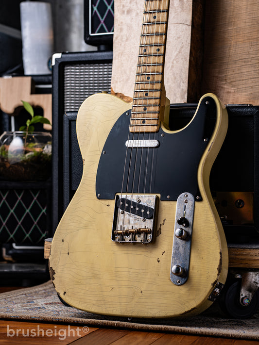 Hsiu Guitar Workshop Type T “Light Aging" Butter Scotch Blonde #004