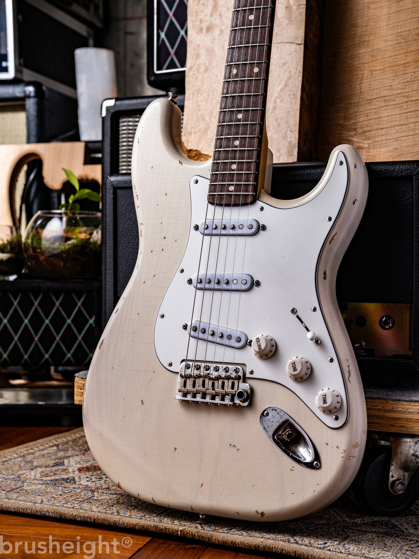 Hsiu Guitar Workshop Type S "Light-Med Aging" - Blonde #006