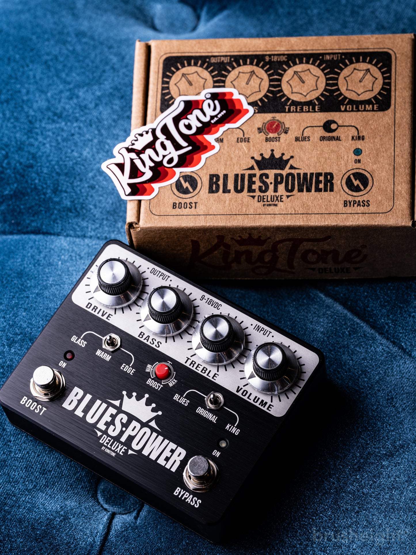 King Tone Blues Power Deluxe Black
