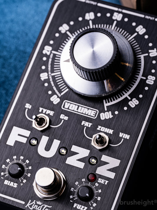 King Tone miniFUZZ V2 Black