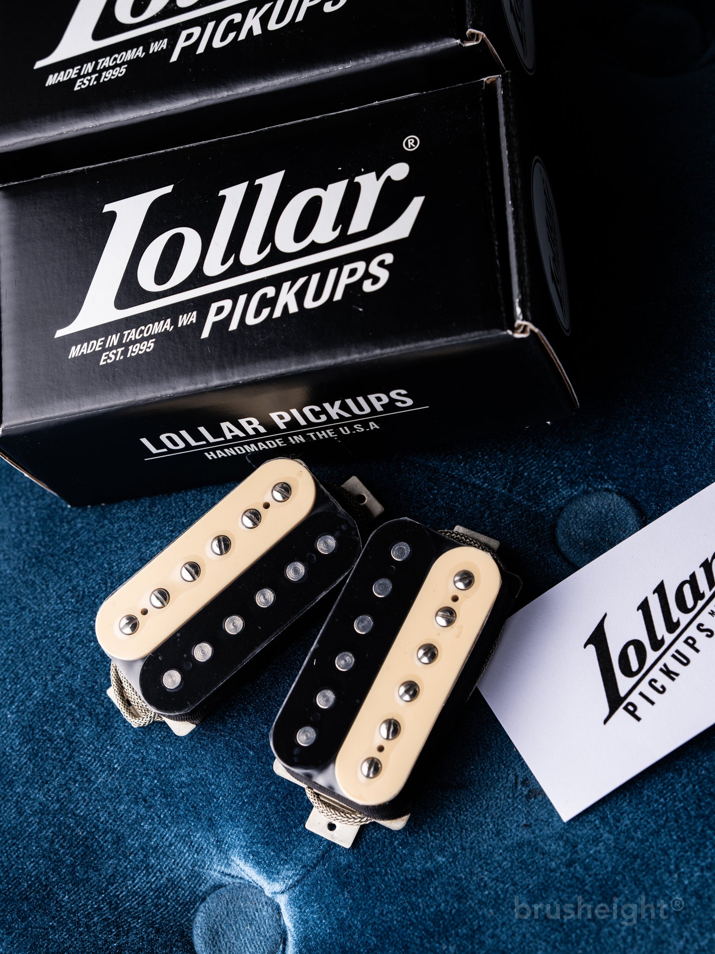 Lollar Pickups Imperial Humbucker Standard Zebra