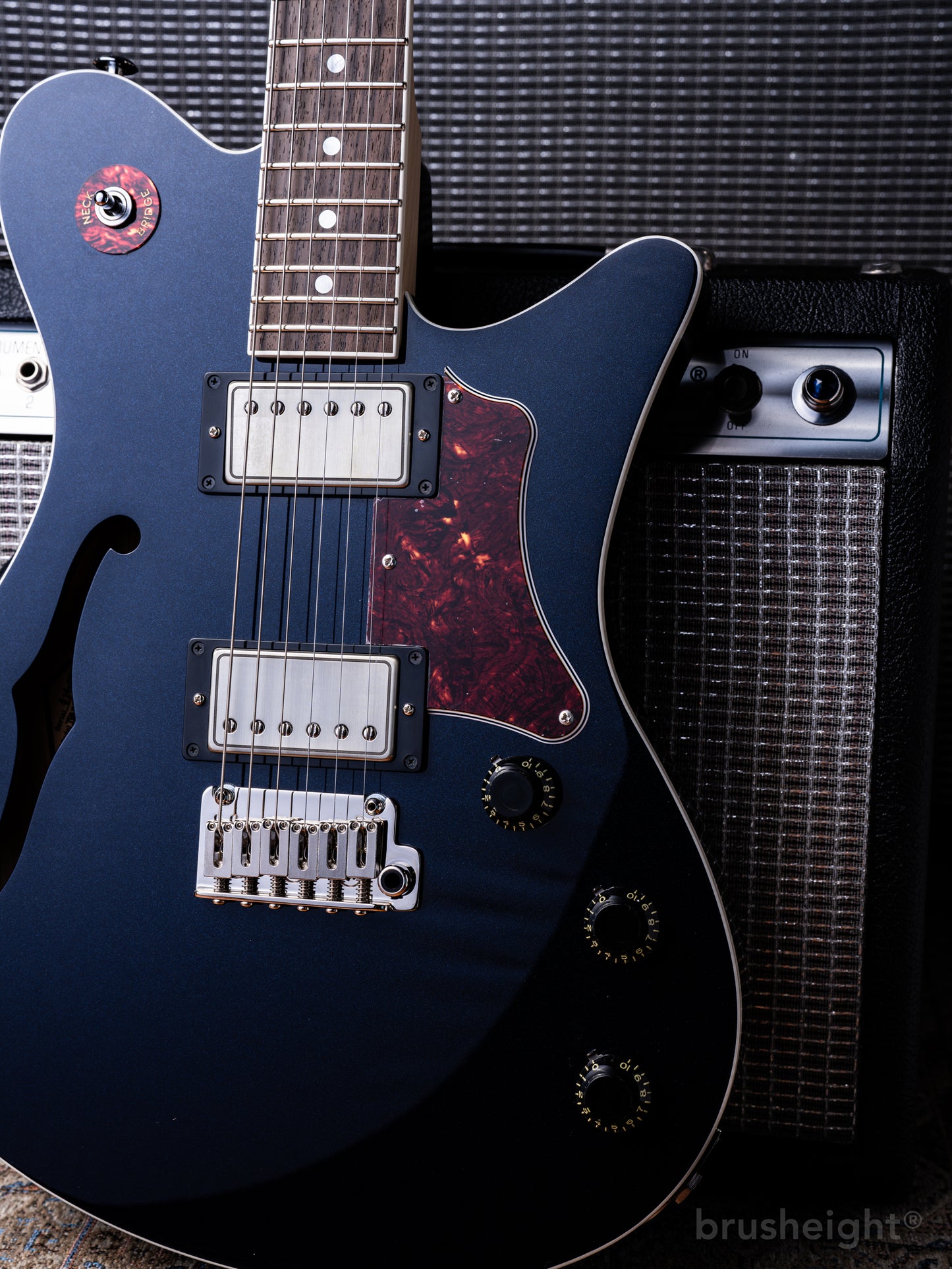OOPEGG Supreme Collection Trailbreaker Mark-2 w.Tremolo “Midnight Blue Metallic” Brush eight Selected