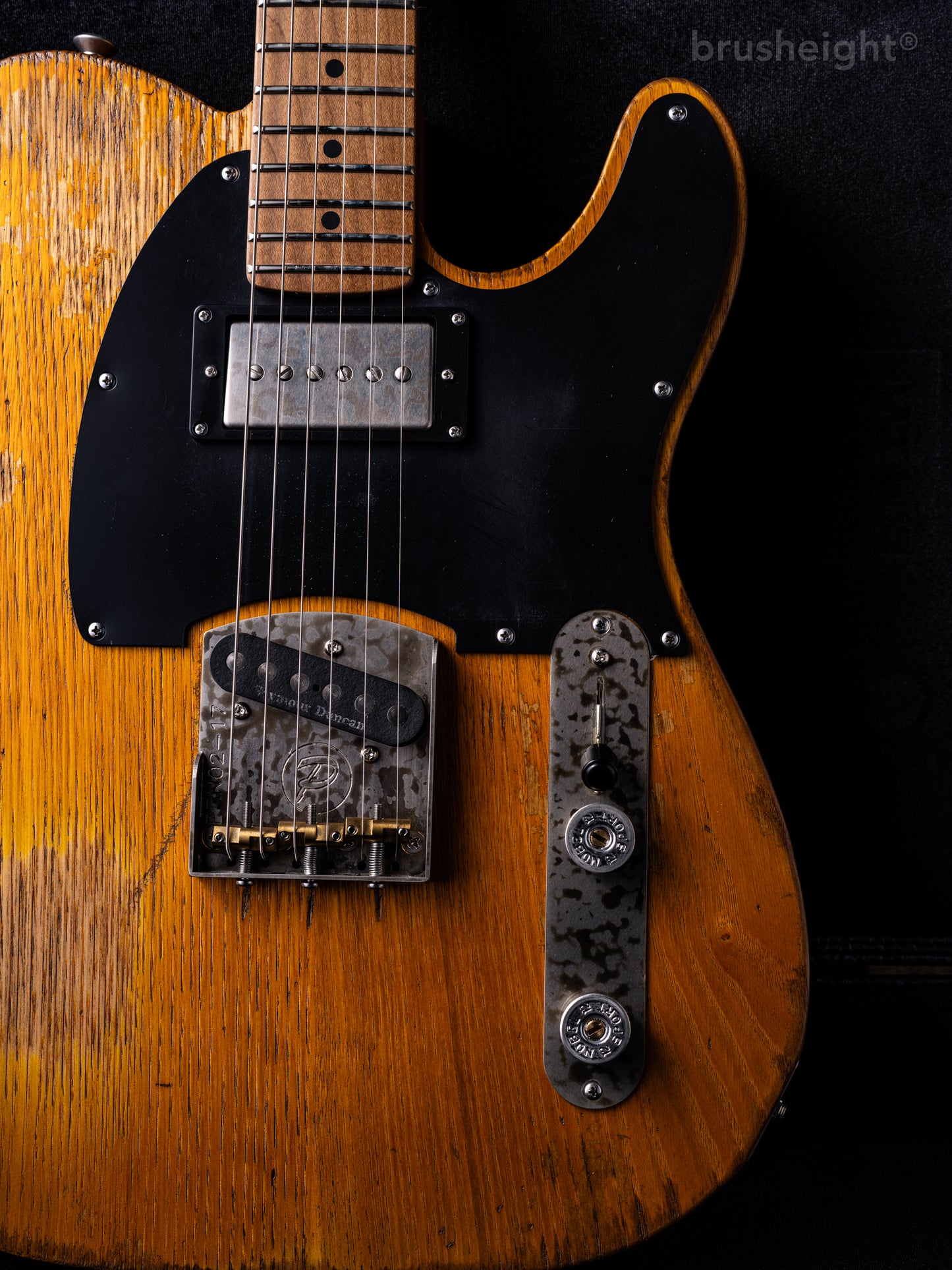 Paoletti Guitars Nancy Loft SP90 - 131 Butterscotch - Terry Reid Limited Edition