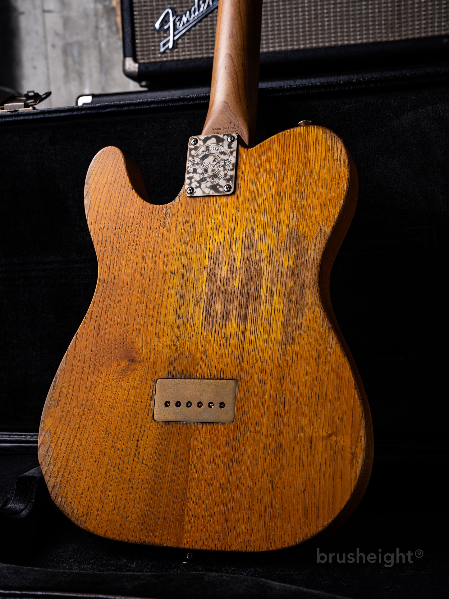 Paoletti Guitars Nancy Loft SP90 - 131 Butterscotch - Terry Reid Limited Edition