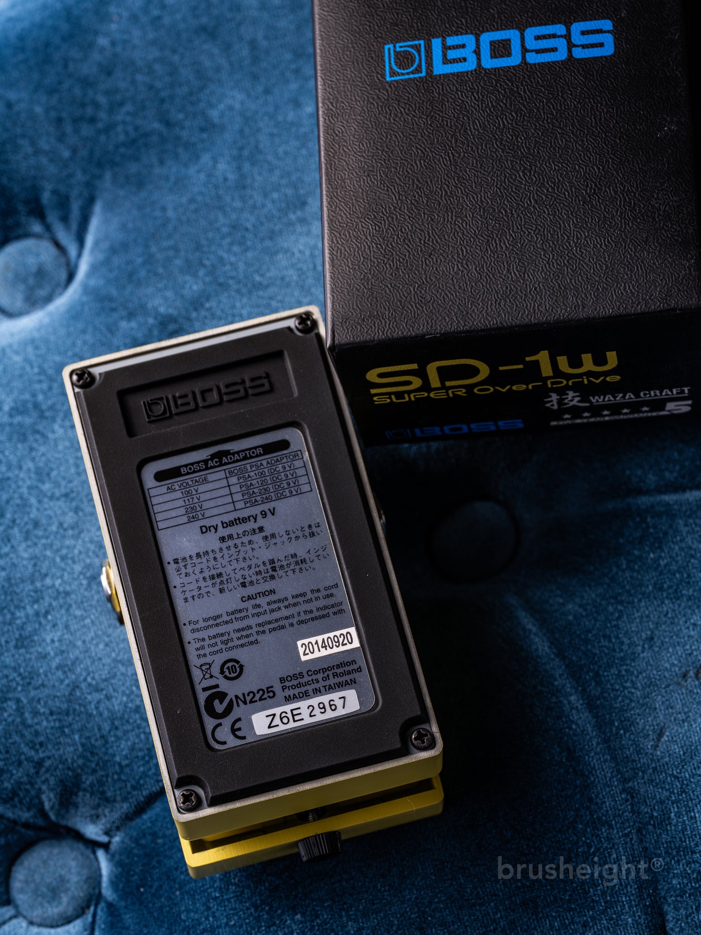 BOSS SD-1W “WAZA CRAFT” Super Over Drive