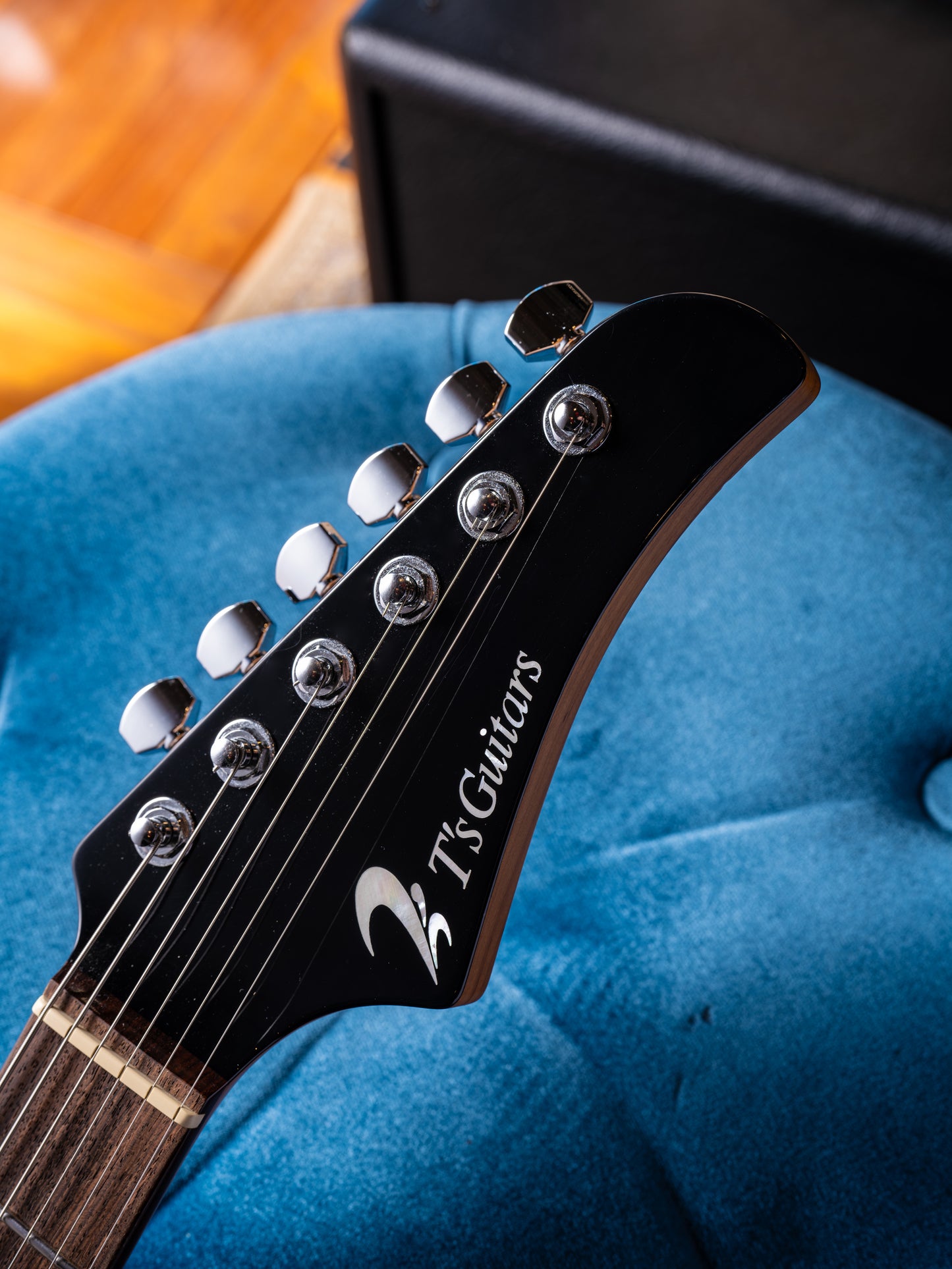 T's Guitars DST-Pro24 Type2 4A Quilt “Black cherry”