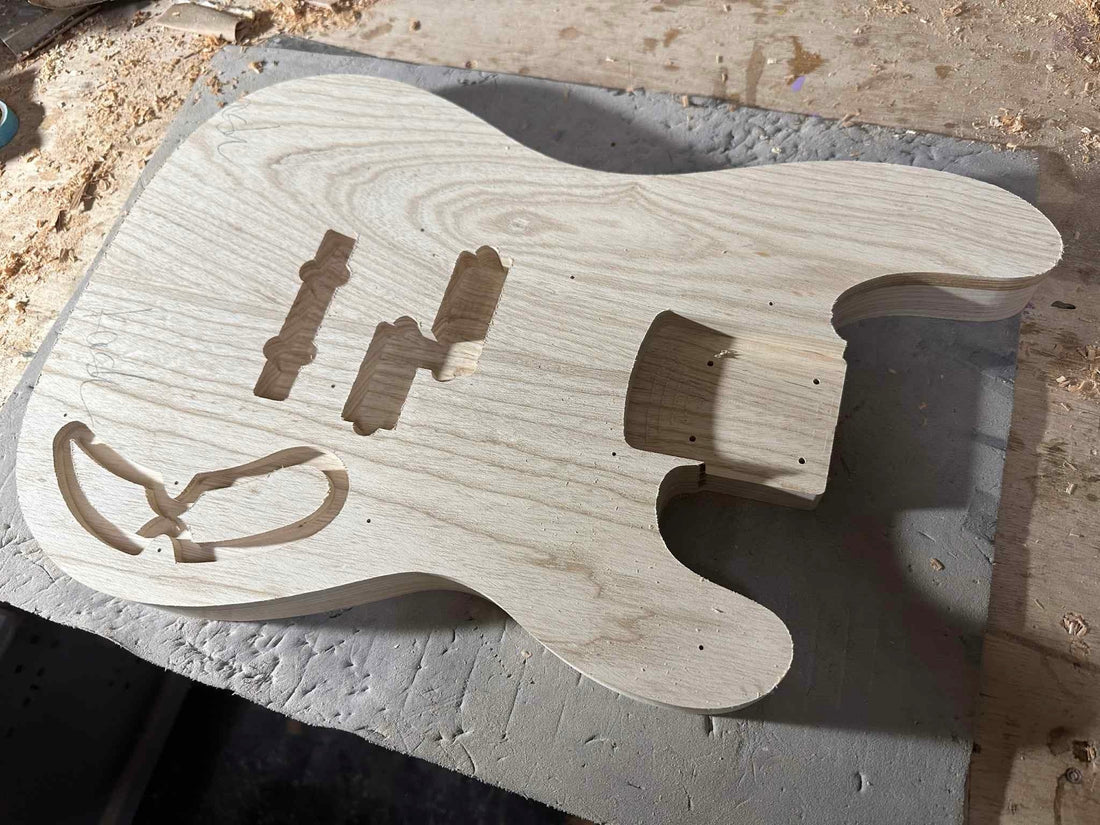 Hsiu Guitar Workshop BASS Proto
