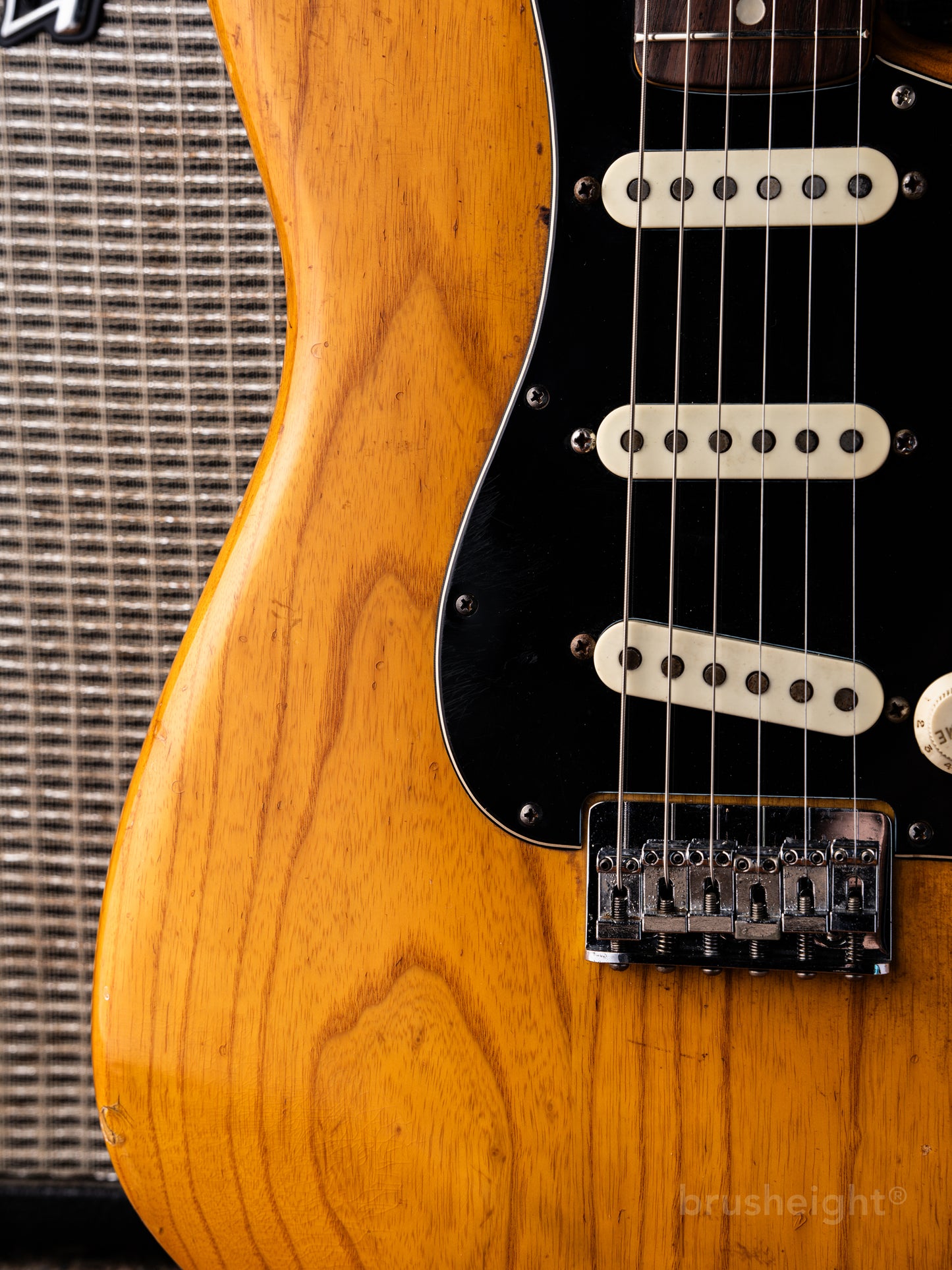 Fender Stratocaster Hardtail Natural Rosewood 1975’s SuperLightweight 3.3kg