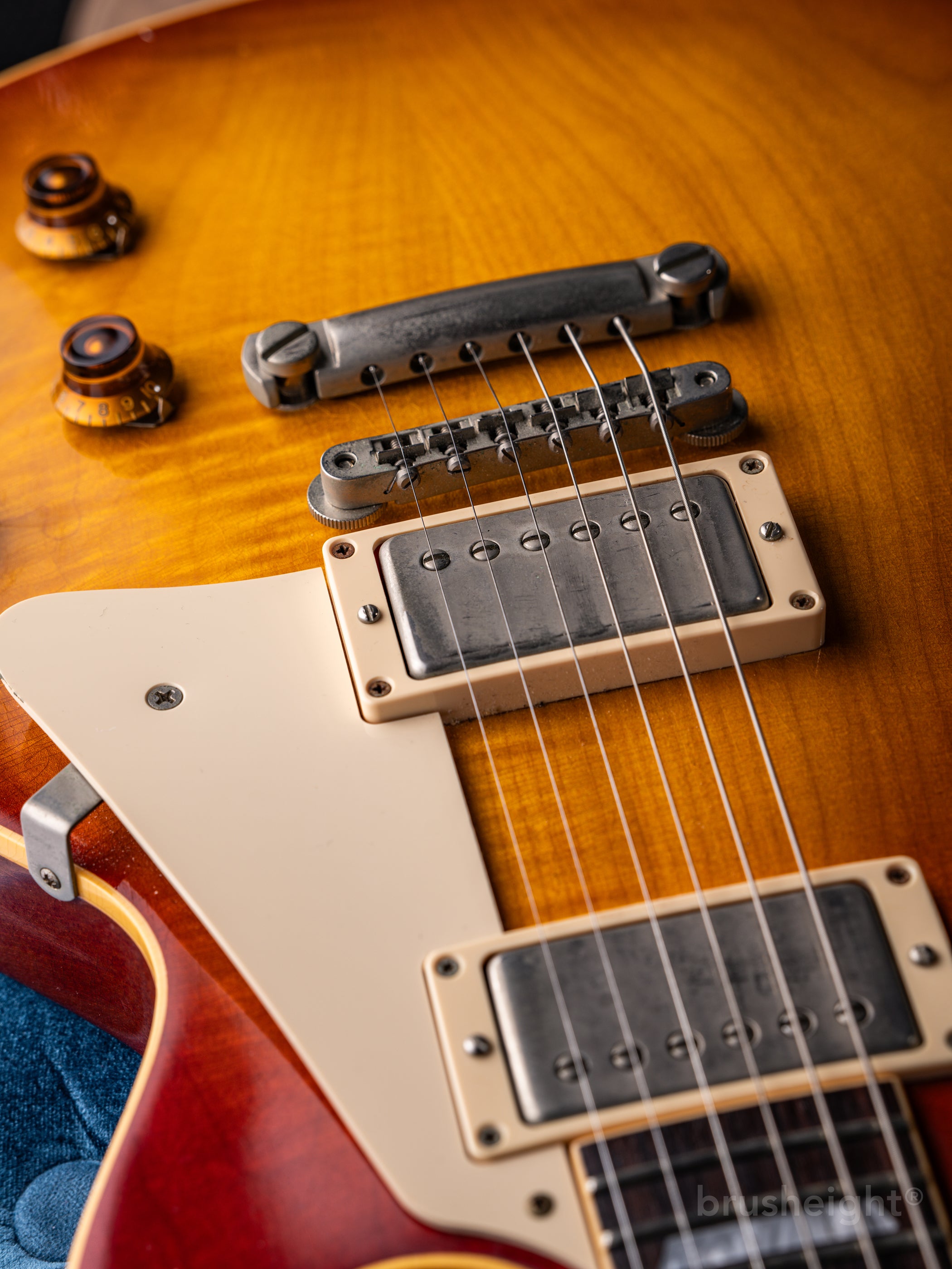 美品 メンテ済 GIBSON Custom Shop LPR-8 58リイシュー 2023 Gibson Custom Shop 1958 Reissue Les Paul LPR-8 R8 - Lemon Burst