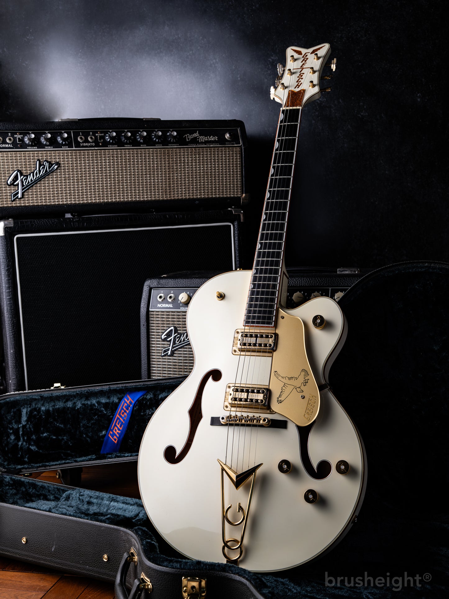 Gretsch G6139CB White Falcon Center Block Single Cutaway