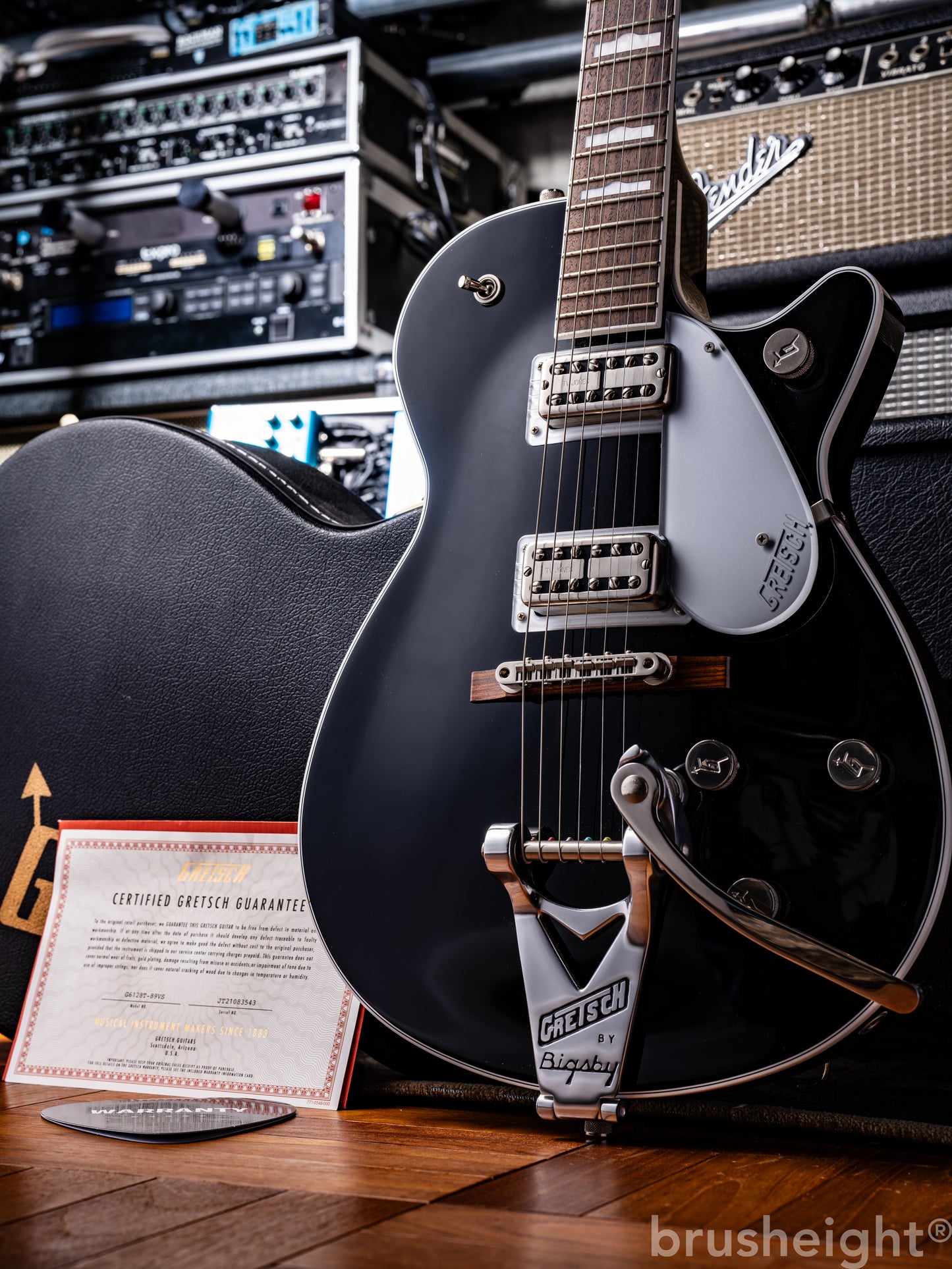 Gretsch G6128T-89 Vintage Select '89 Duo Jet  with Bigsby®︎ Black 2021’s