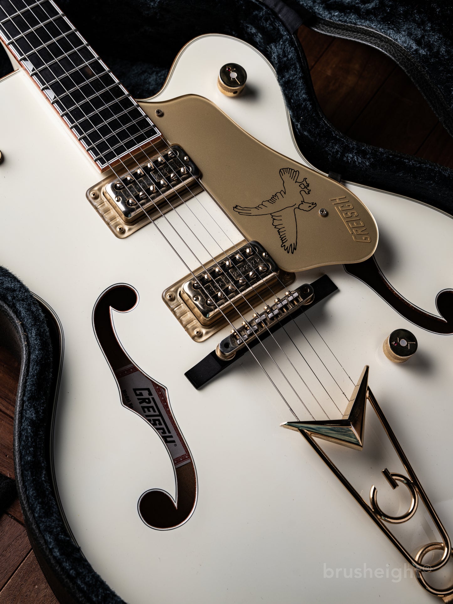 Gretsch G6139CB White Falcon Center Block Single Cutaway