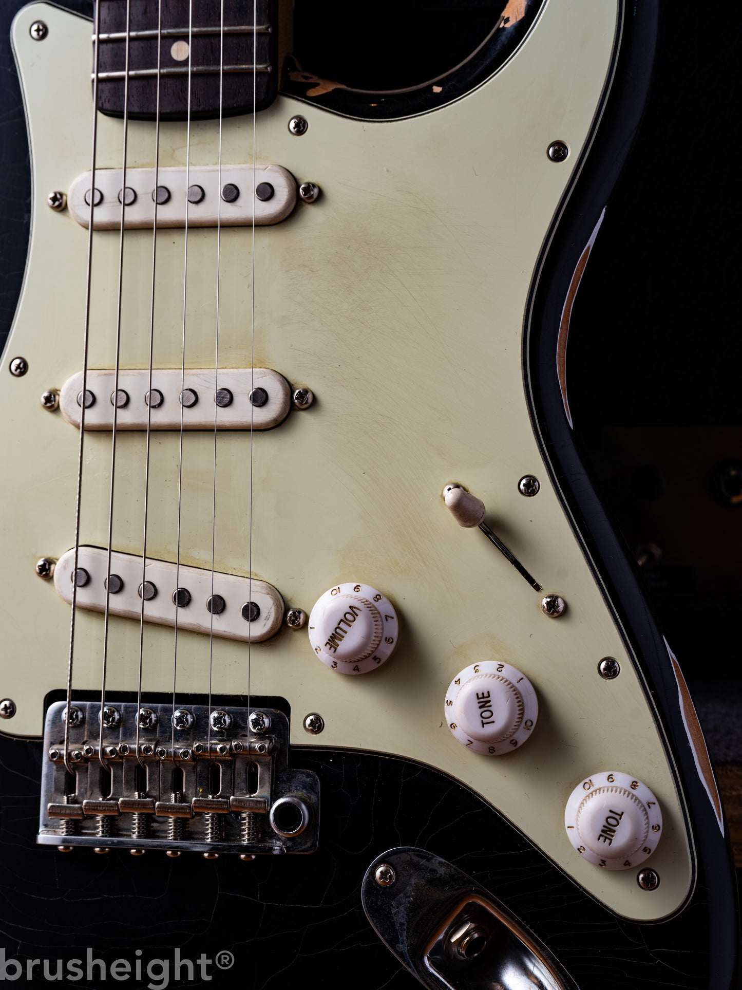 Hsiu Guitar Workshop Type S “Light Aging" Black #009
