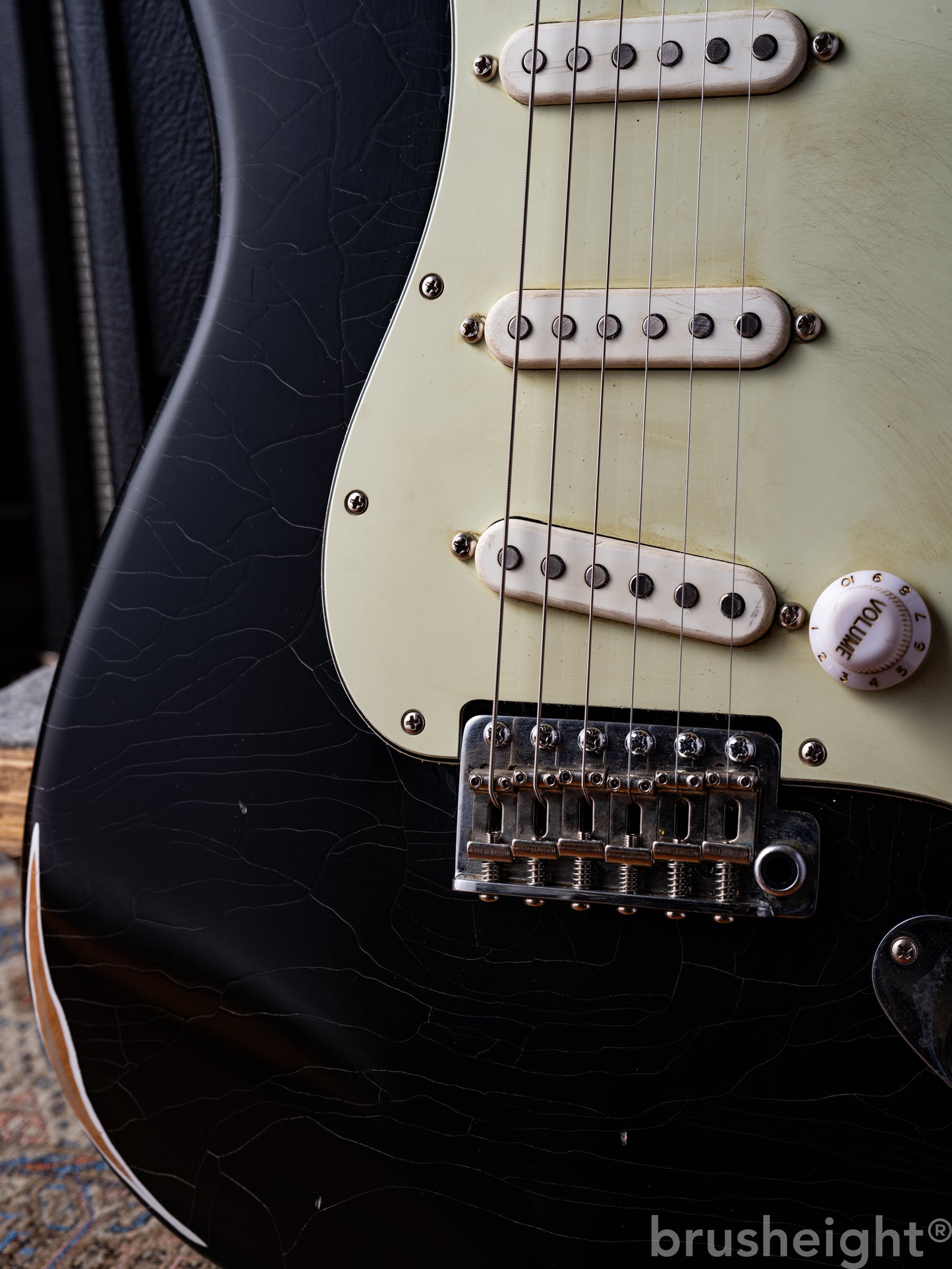 Hsiu Guitar Workshop Type S “Light Aging" Black #009