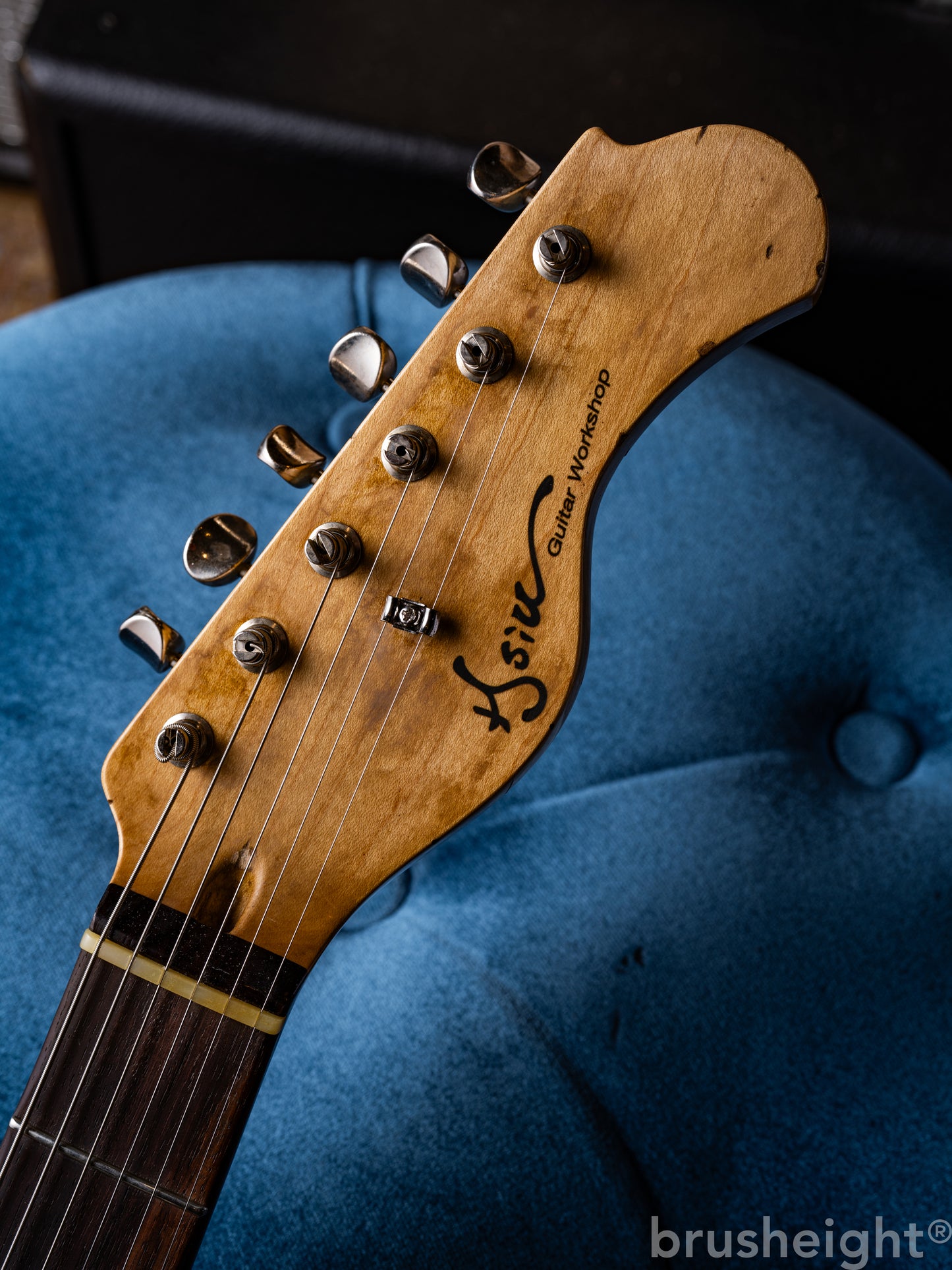 Hsiu Guitar Workshop Type S “Light Aging" Black #009