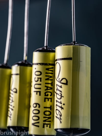 Jupiter Condenser Vintage Tone Capacitor Yellow Molded