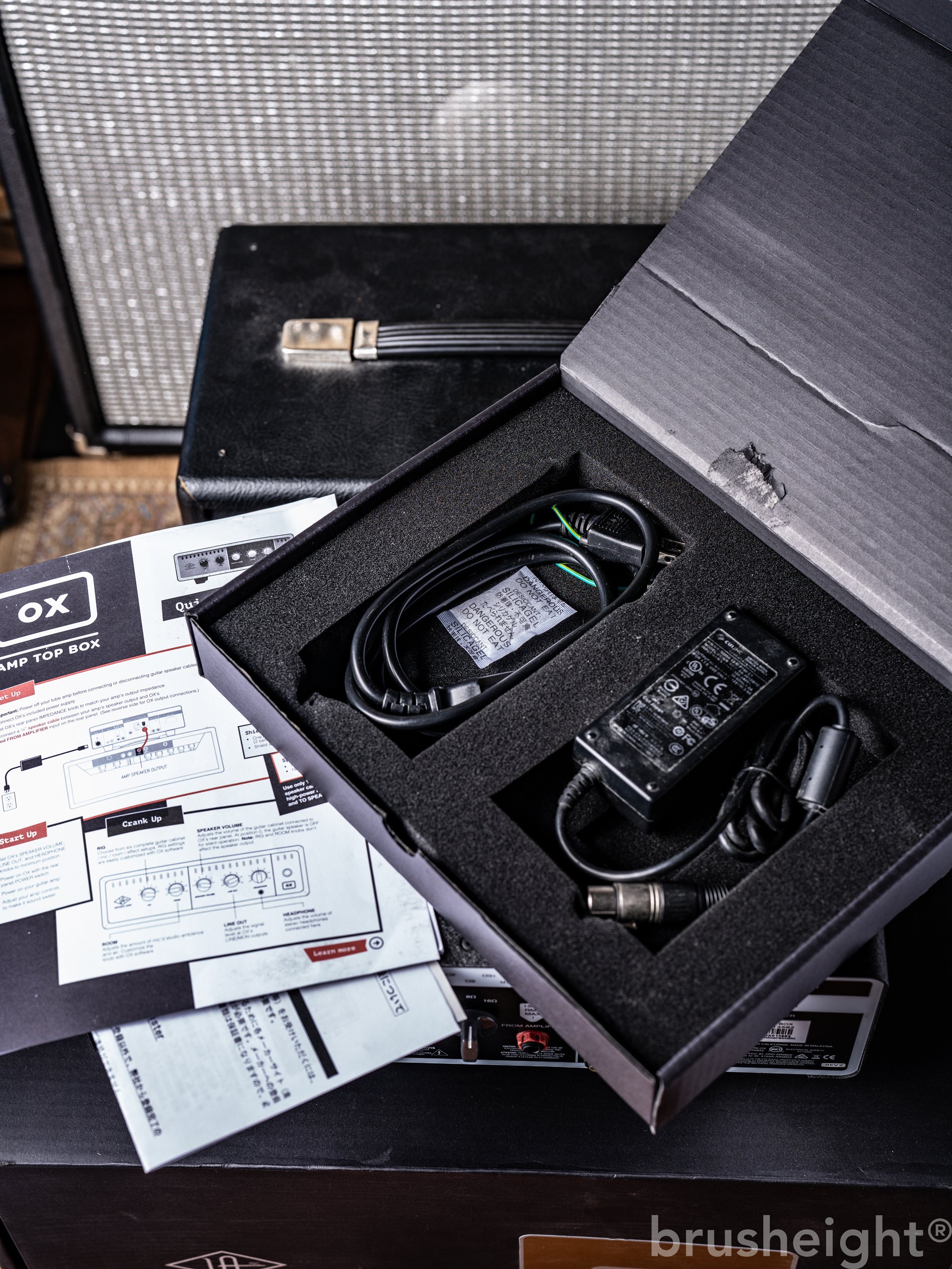 HOLD】Universal Audio OX – brusheight