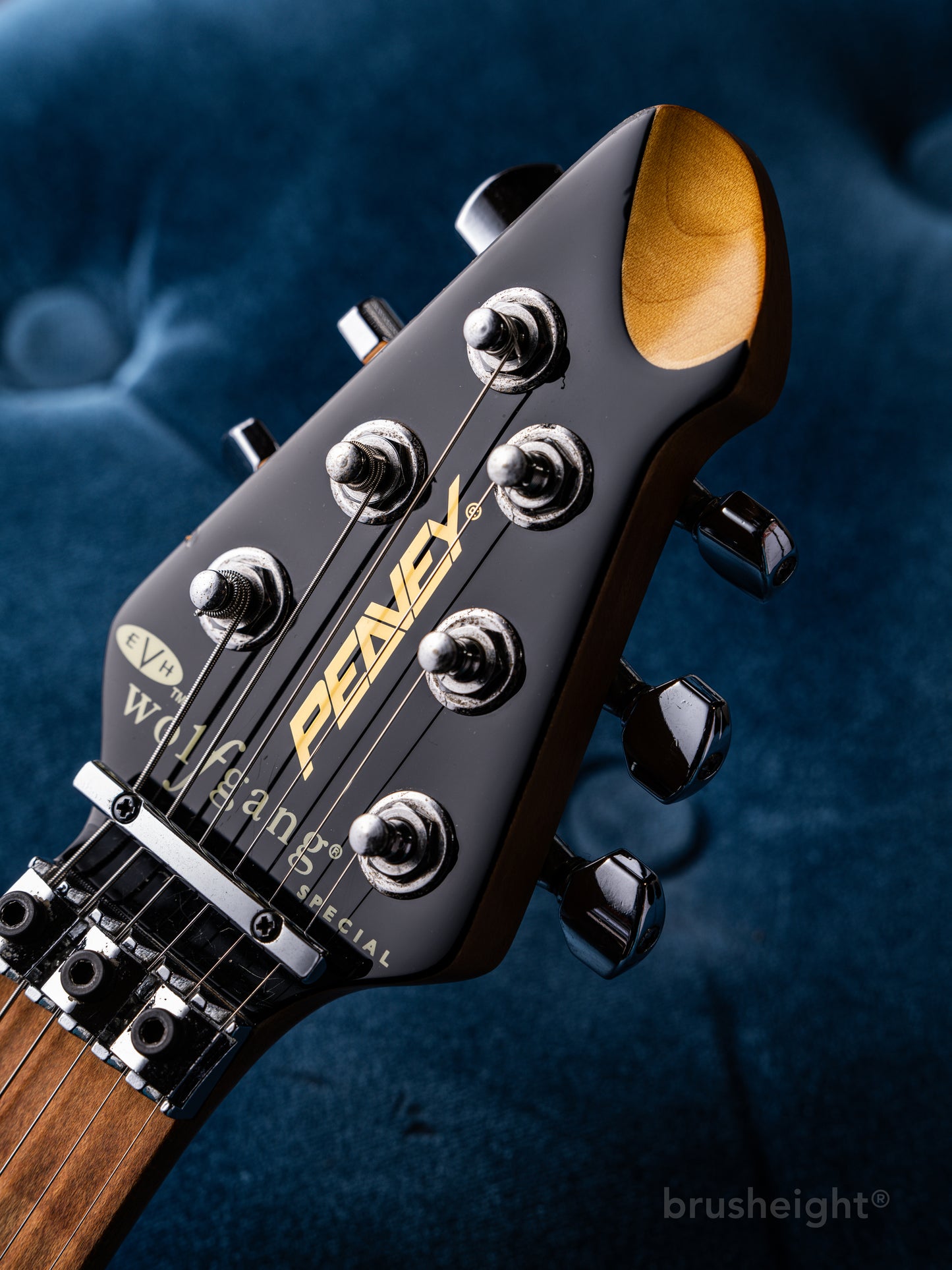PEAVEY USA EVH Wolfgang Special Black 1996’s “Maziora Refinish”
