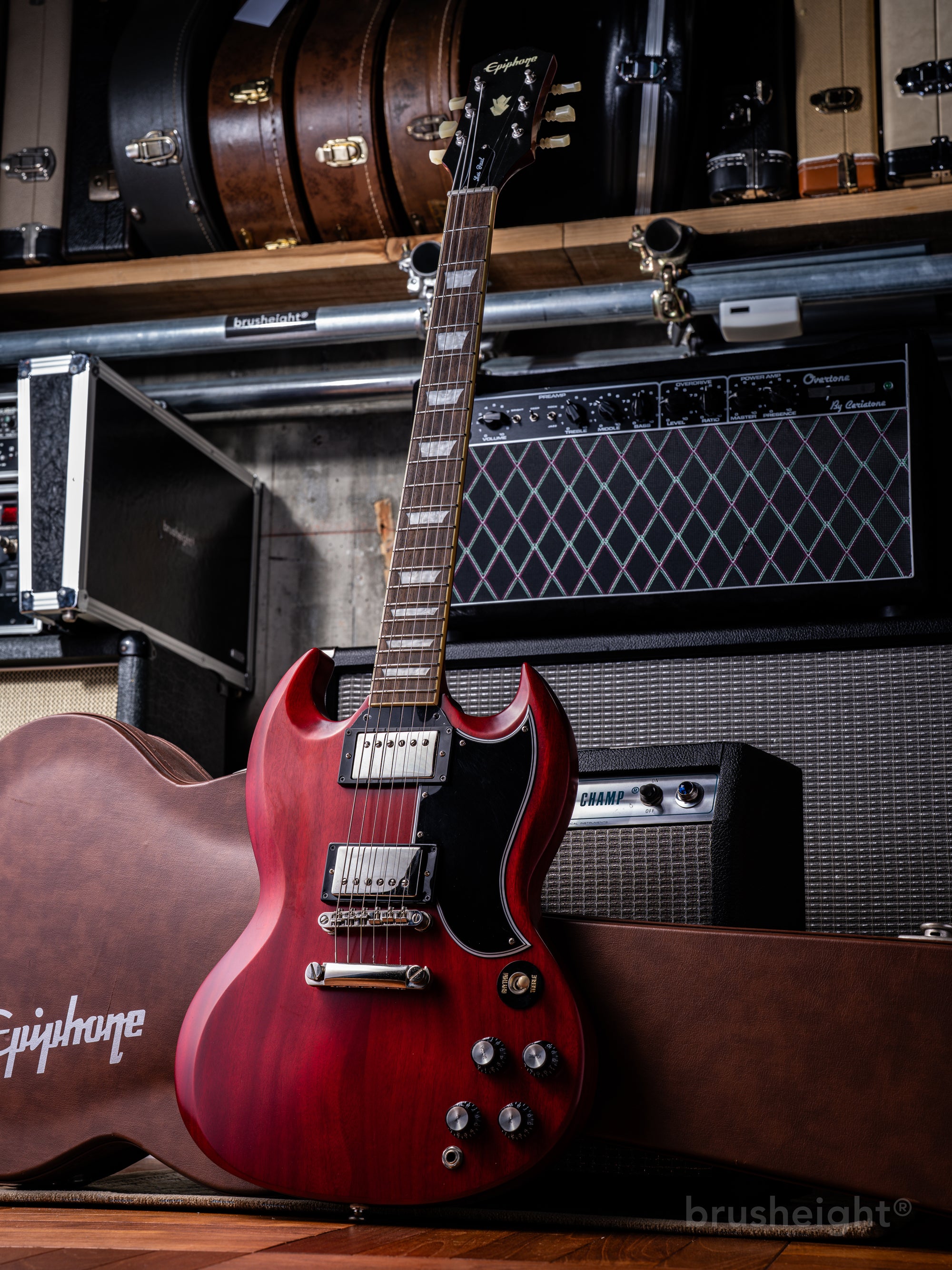 Epiphone 1961 SG Standard Aged Sixties Cherry