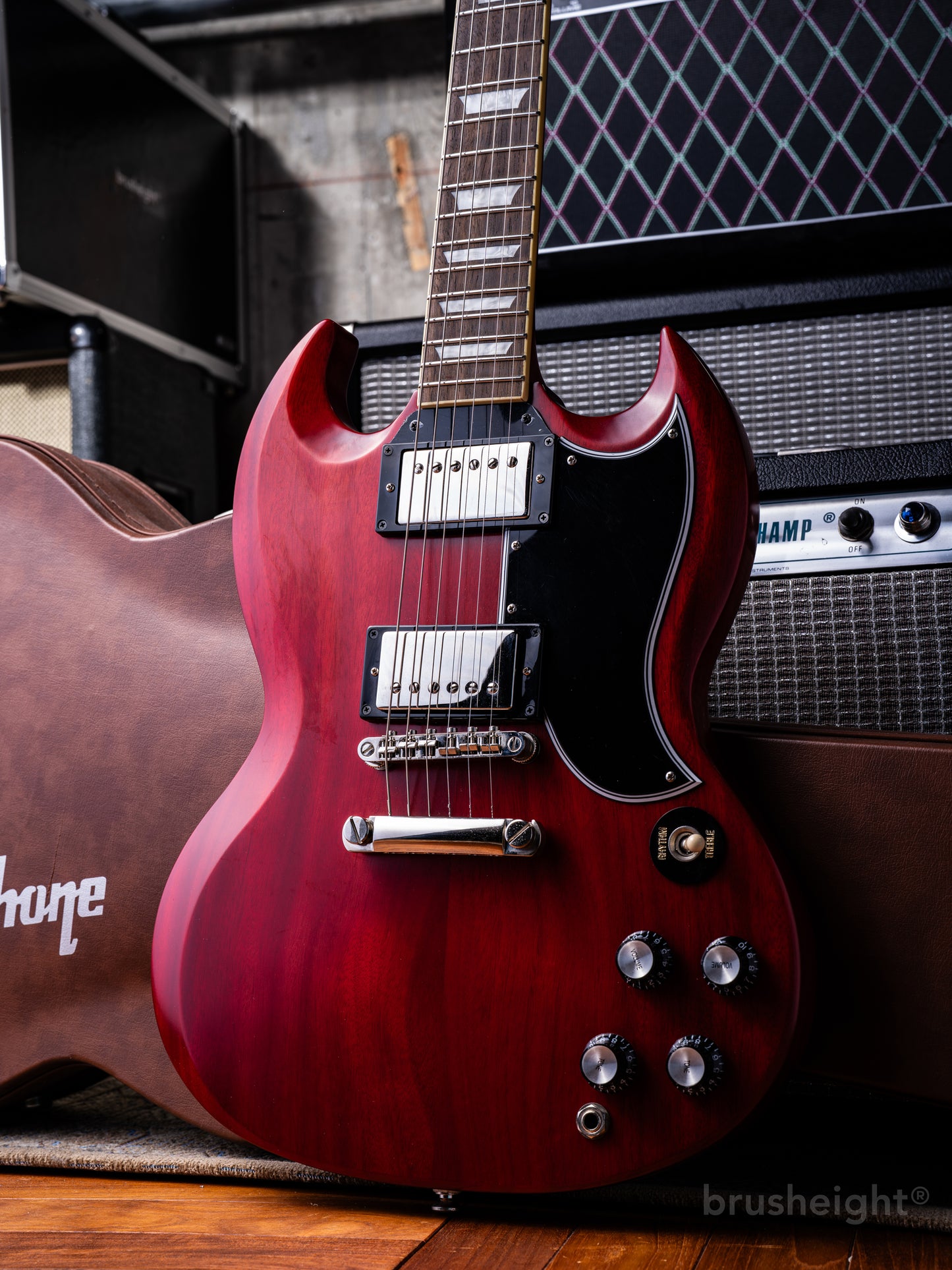 Epiphone 1961 SG Standard Aged Sixties Cherry