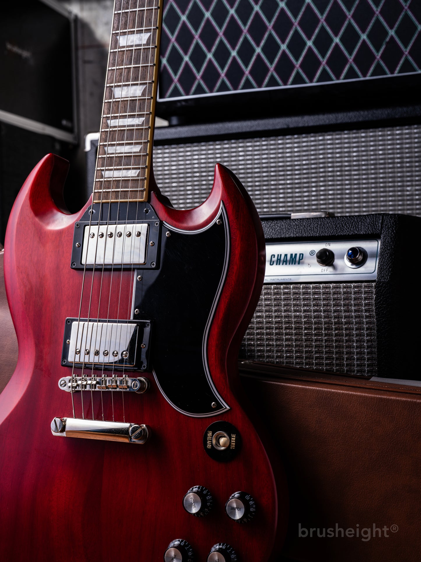 Epiphone 1961 SG Standard Aged Sixties Cherry