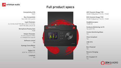 ANTELOPE AUDIO  Zen Quadro Synergy Core