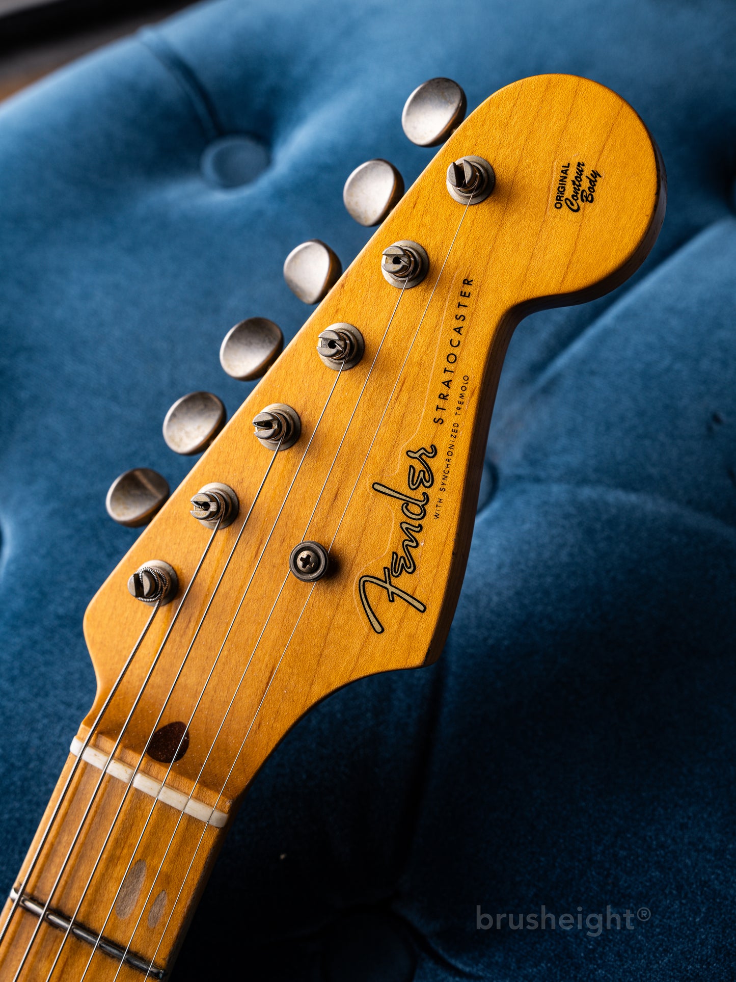 Fender Custom Shop 1955 Stratocaster Relic “2 Tone Sunburst” 55 Hand Wound Pickup 2023’s