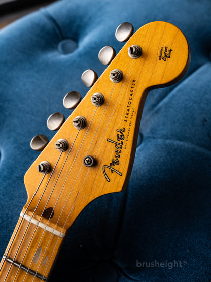 Fender Custom Shop 1955 Stratocaster Relic “2 Tone Sunburst” 55 Hand Wound Pickup 2023’s