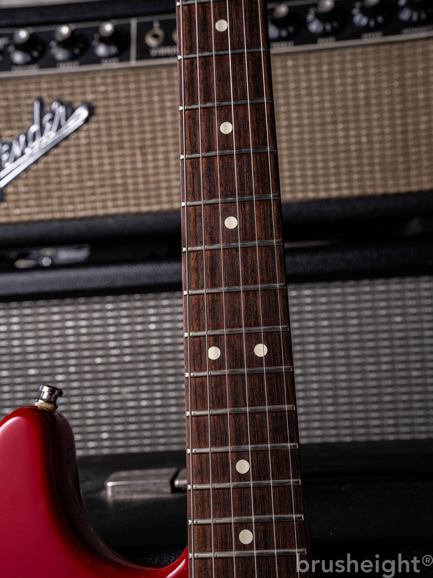 Fender USA American Standard 40th Anniversary  Stratocaster “Lipstick Red” 1994’s