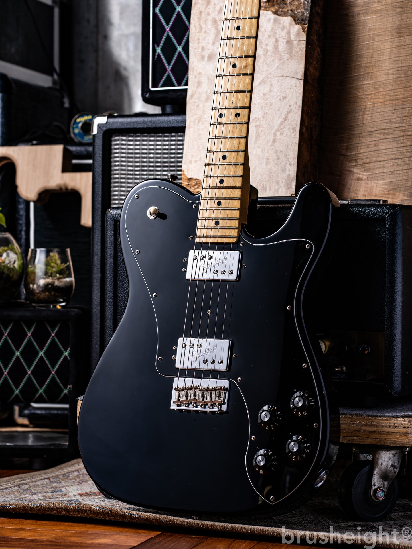 Fender USA American Professional Telecaster Deluxe SHAW MN BLK 2016’s