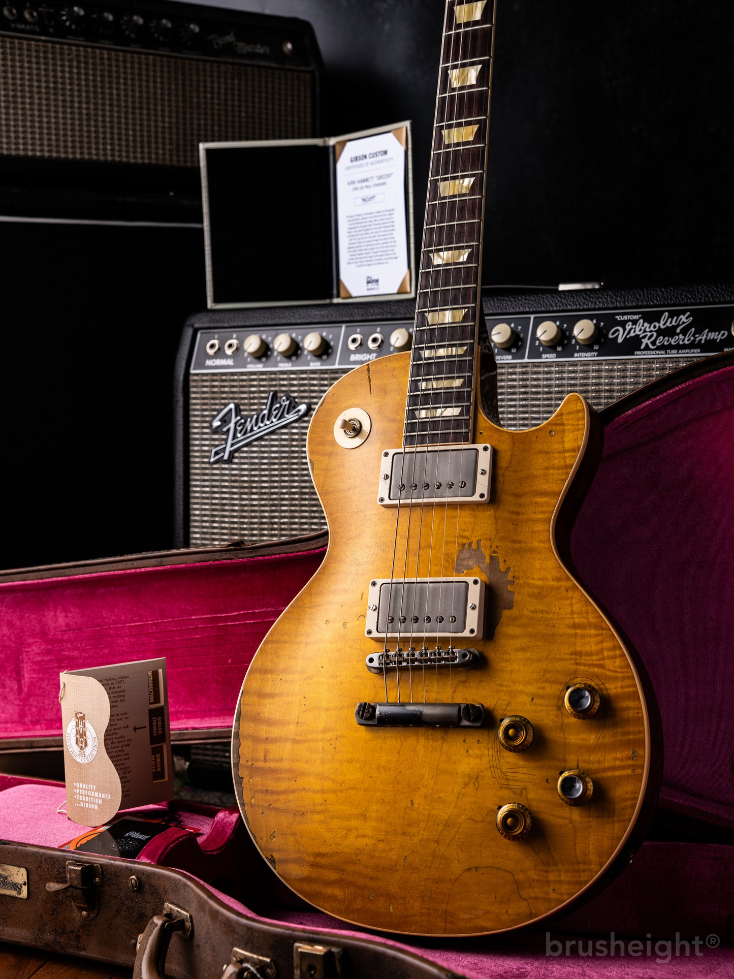 Gibson Custom Shop Kirk Hammett “Greeny” 1959 Les Paul Standard Murphy Lab Aged 2024’s