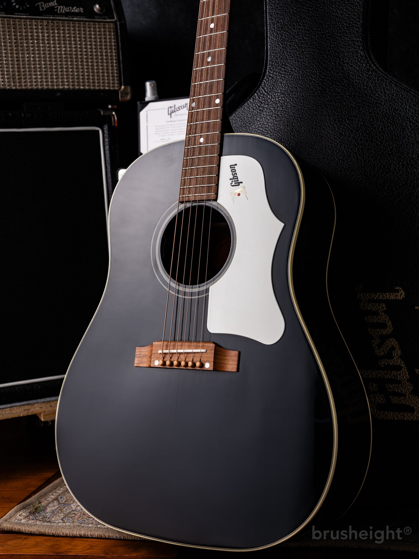 Gibson 1960’s J-45 Ebony Limited Edition  w/ LR Baggs VTC  2011’s