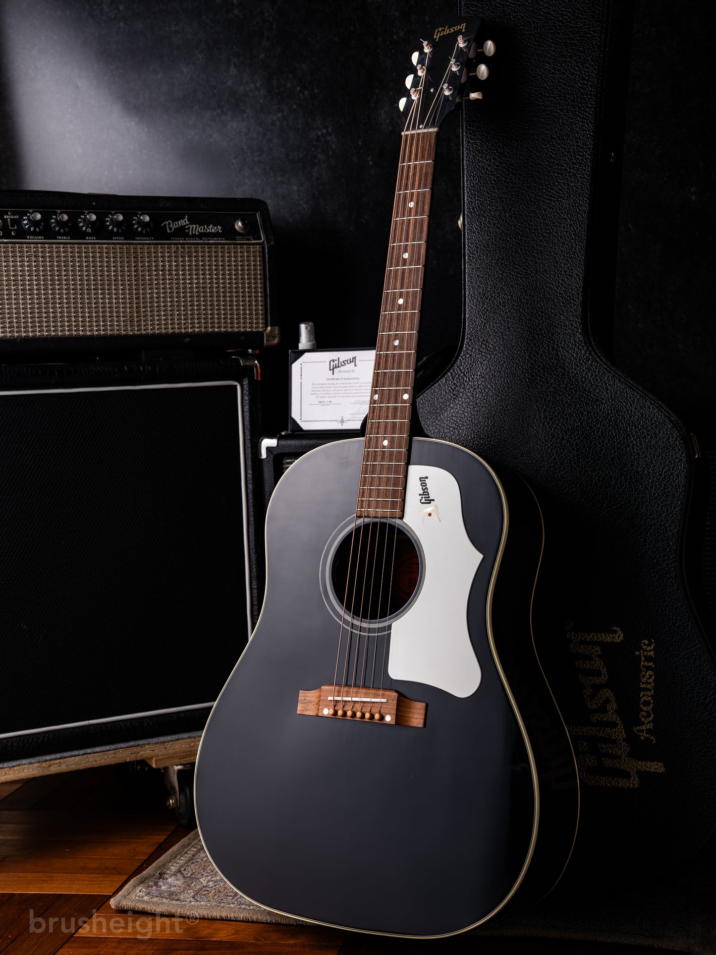 Gibson 1960’s J-45 Ebony Limited Edition  w/ LR Baggs VTC  2011’s