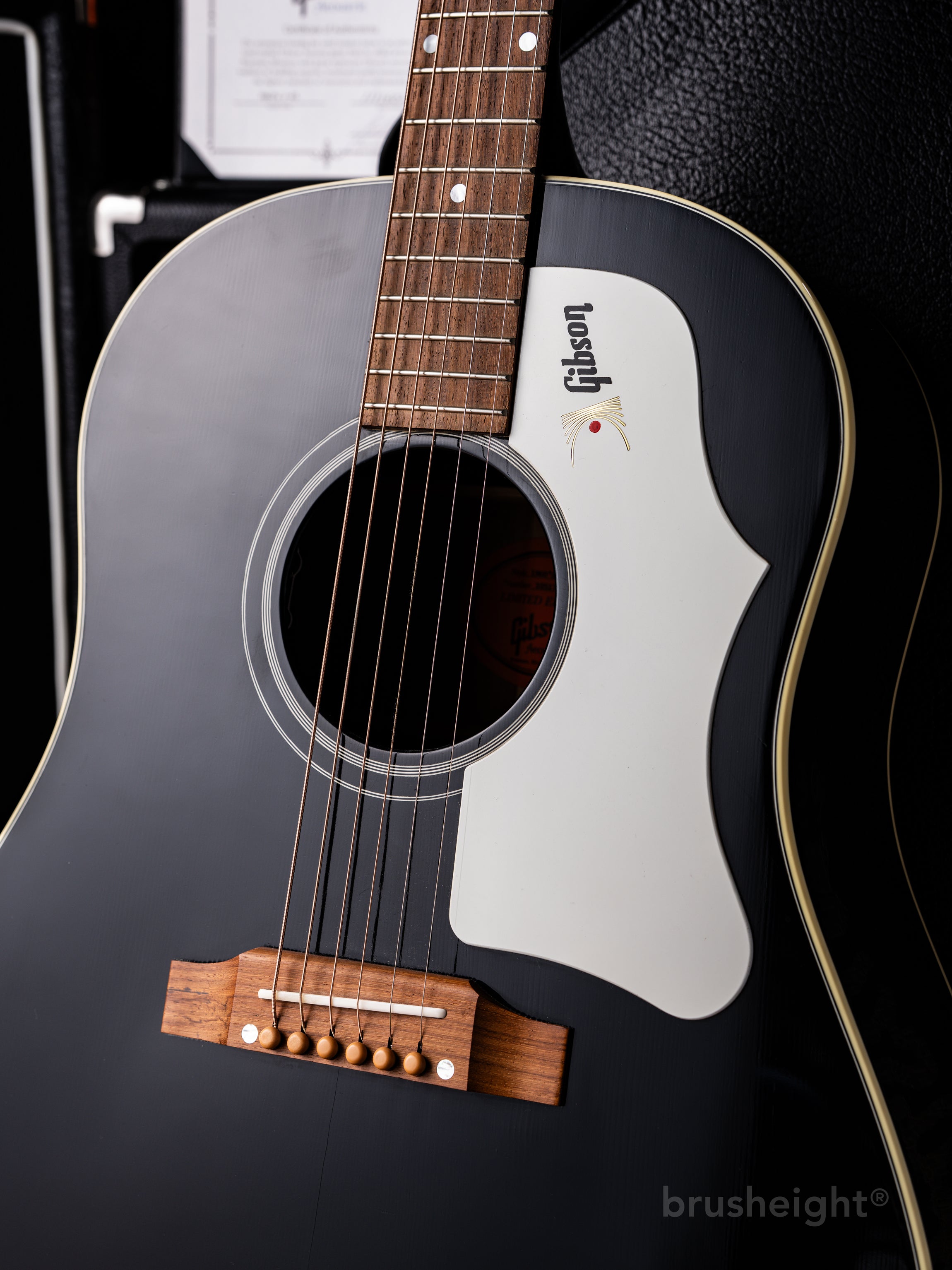Gibson 1960's J-45 Ebony Limited Edition w/ LR Baggs VTC 2011's