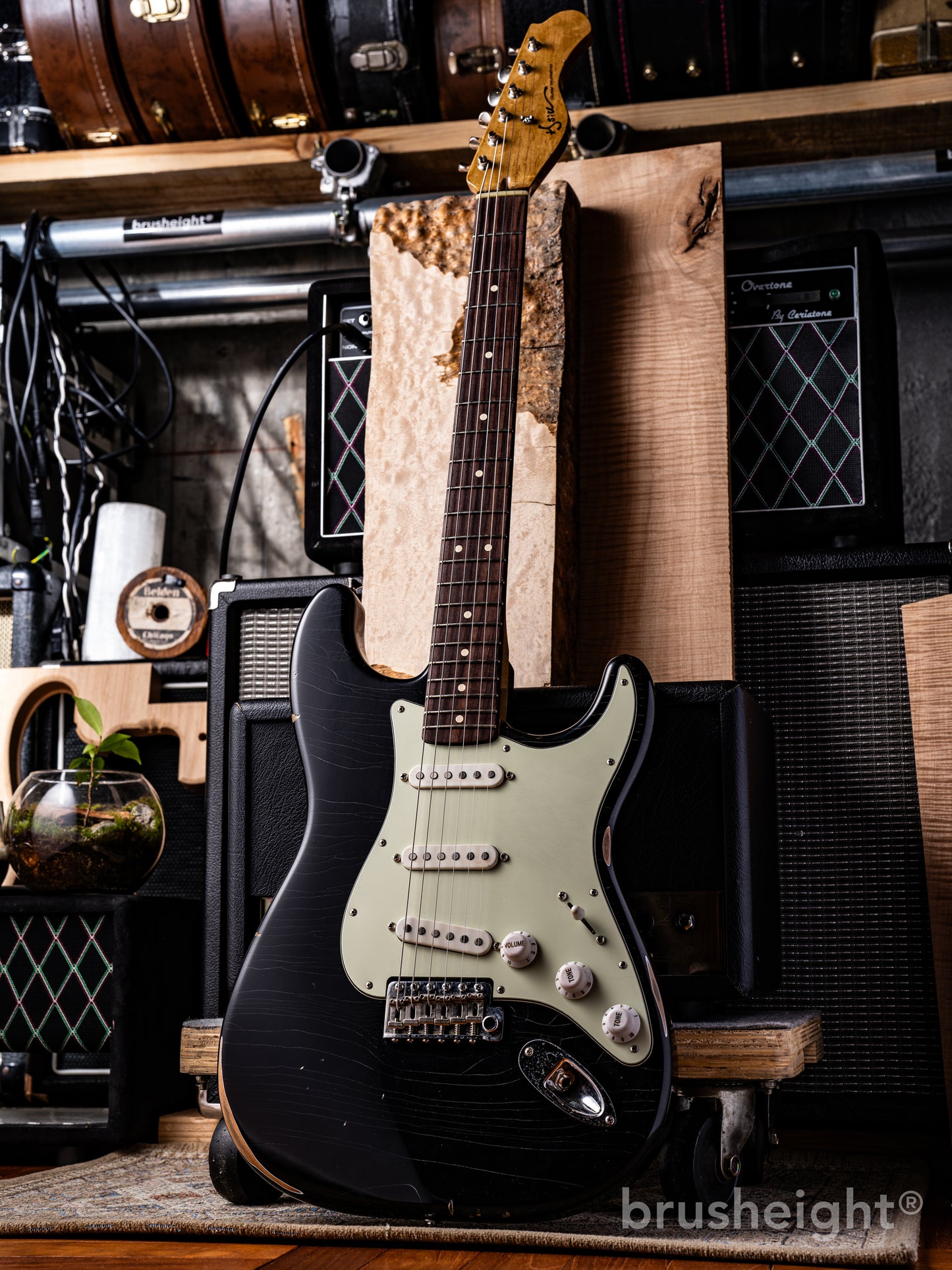 Hsiu Guitar Workshop Type S “Light Aging" Black   #003
