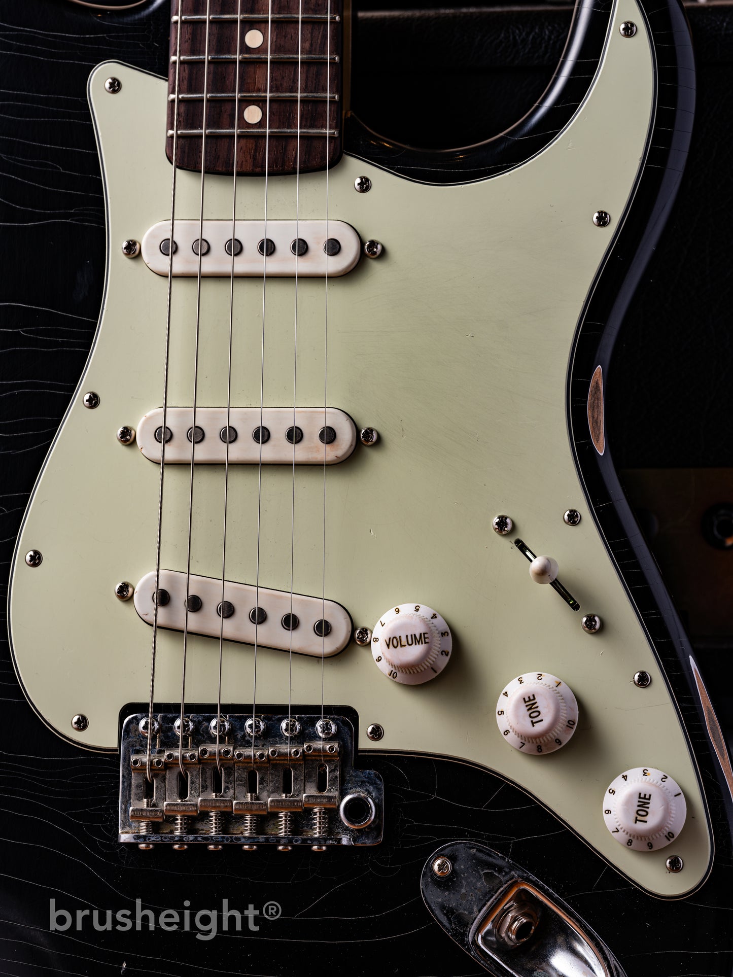 Hsiu Guitar Workshop Type S “Light Aging" Black   #003