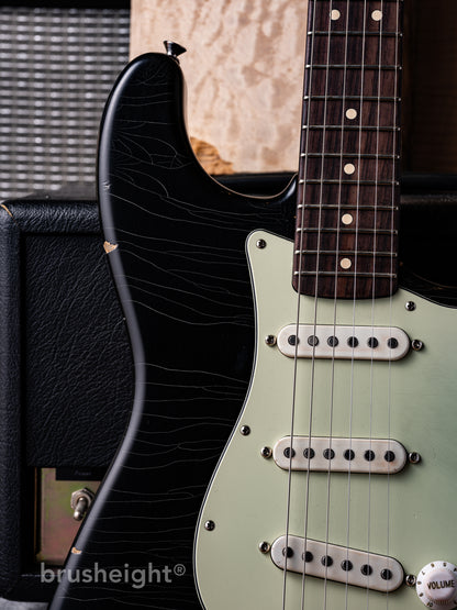 Hsiu Guitar Workshop Type S “Light Aging" Black   #003