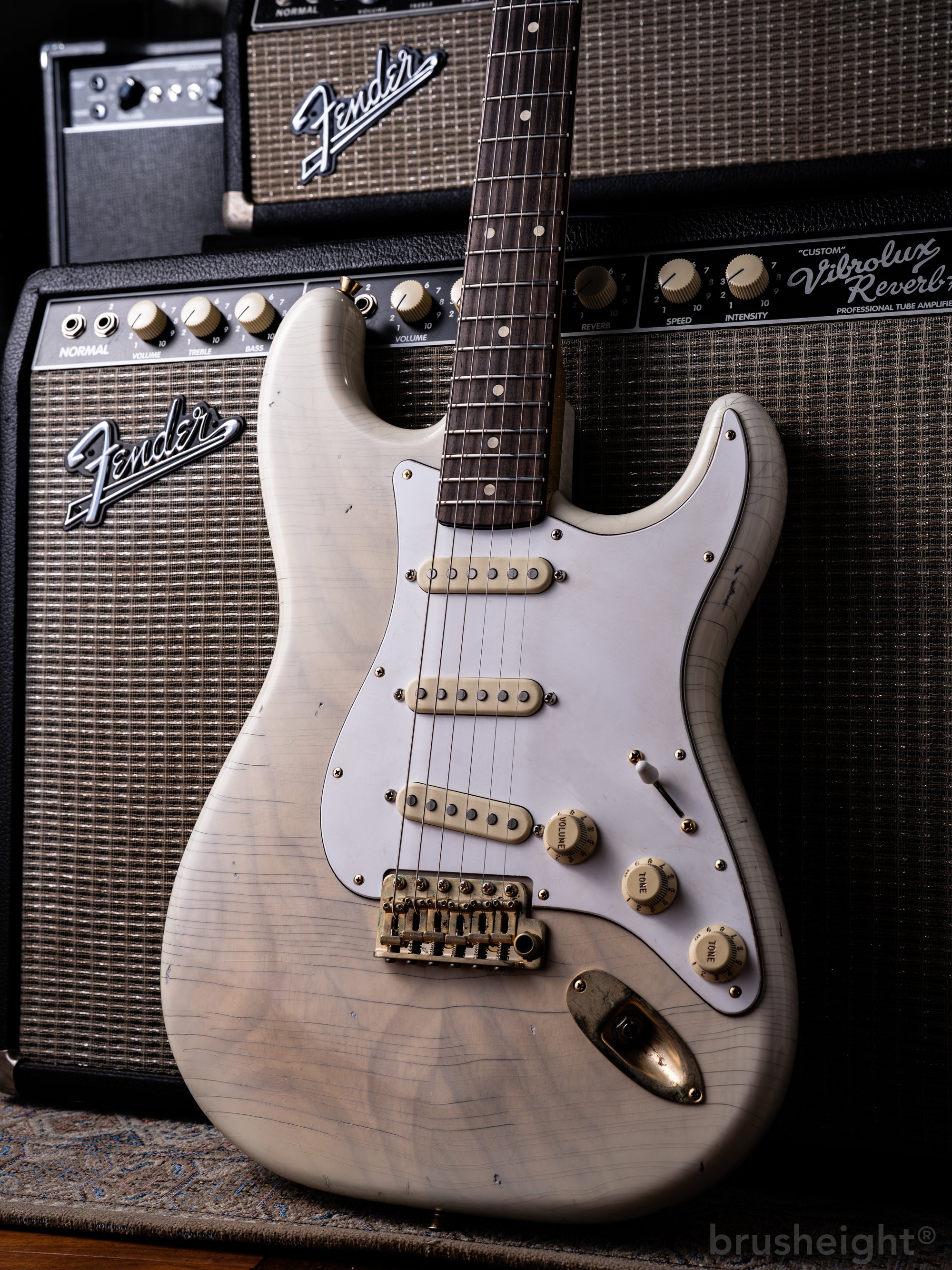 Hsiu Guitar Workshop Type S “Light-Mid Aging"  Vintage White Blonde  #017