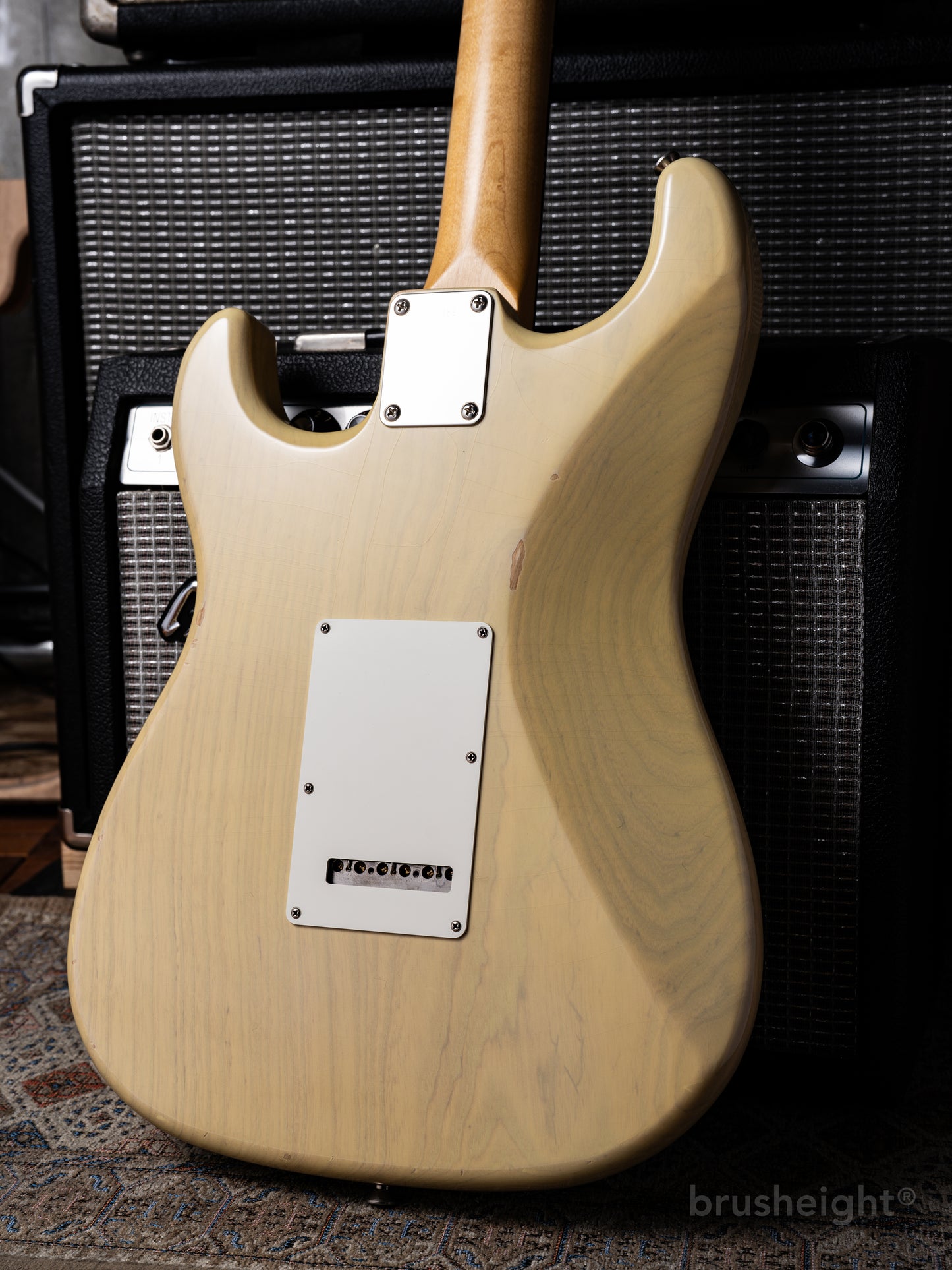 J.W. Black Guitars USA JWB-S  Ash 1 Piece Body  “Blonde” JWB-484 2021’s