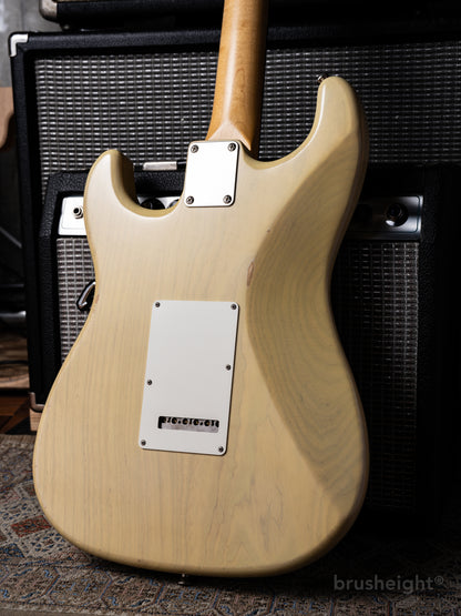 J.W. Black Guitars USA JWB-S  Ash 1 Piece Body  “Blonde” JWB-484 2021’s