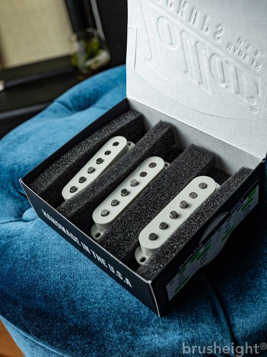Lollar Pickups   "Stratcaster"  Vintage Blonde "Staggered"