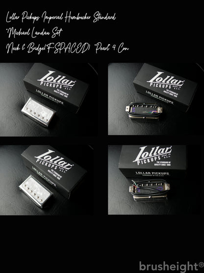 Lollar Pickups Imperial Humbucker Standard “Michael Landau Set” Neck & Bridge(F-SPACED)  “Pearl” 4 Con